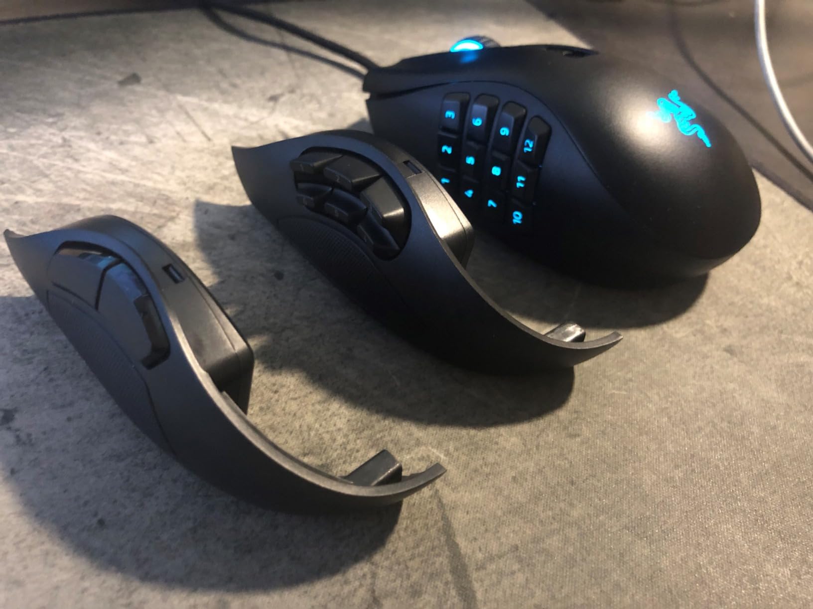 Razer Naga Pro Wireless Gaming Mouse: Interchangeable Side Plate w/ 2, 6, 12 Button Configurations - Focus+ 20K DPI Optical Sensor - Fastest Gaming Mouse Switch - Chroma RGB Lighting customer photo 2