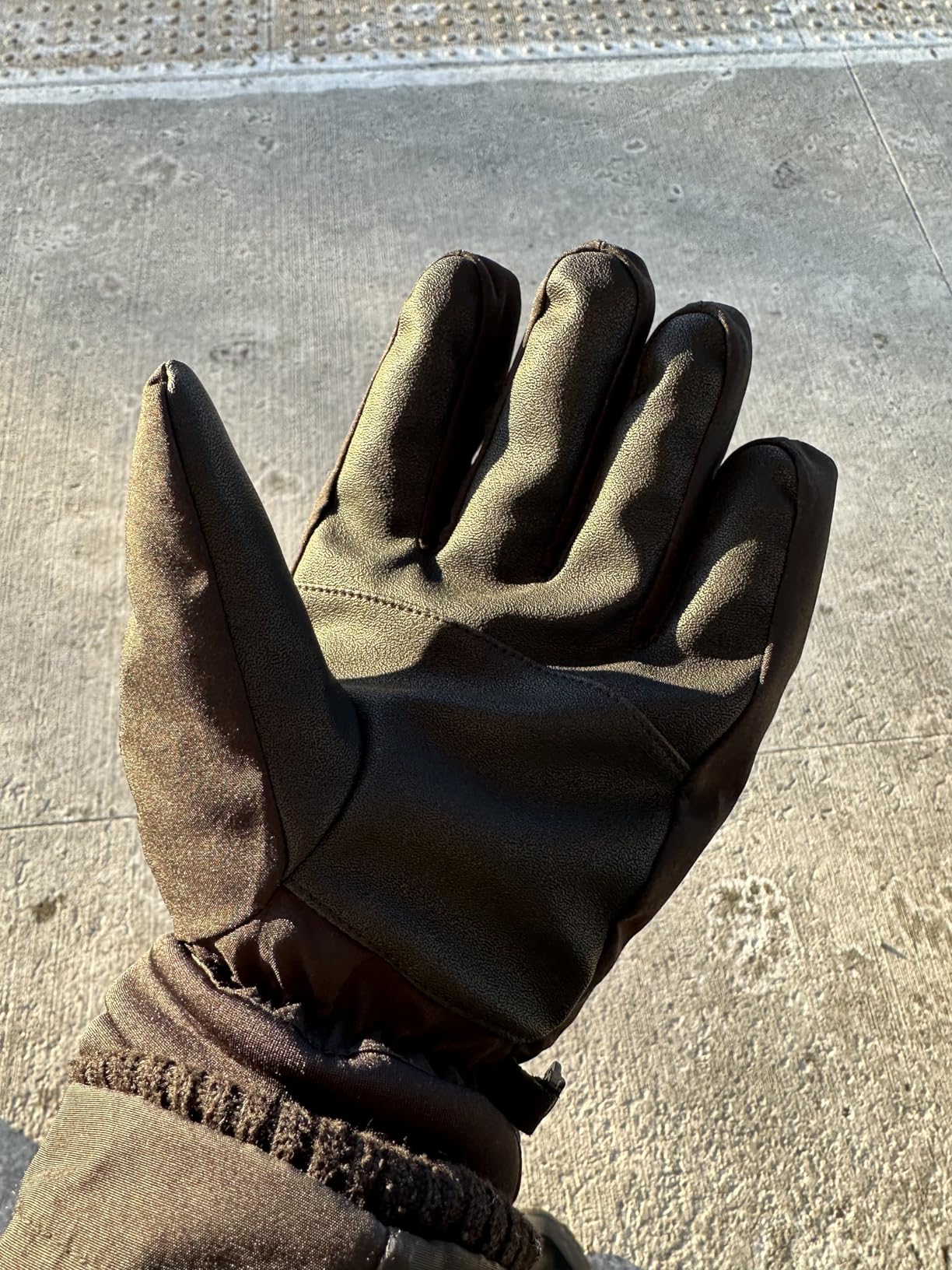 Winter Gloves for Men Warm: 3M Thinsulate -20℉ Windproof Waterproof Ski Women Glove with Touchscreen Thermal Lining Anti-Slip for Work Cycling Motorcycle Snowboarding customer photo 1
