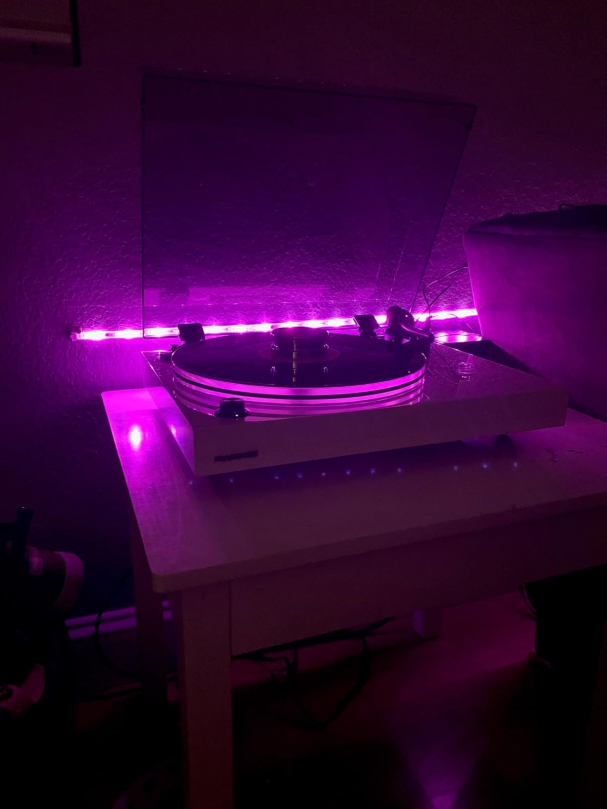 Fluance RT85 Reference High Fidelity Vinyl Turntable Record Player with Ortofon 2M Blue Cartridge, Acrylic Platter, Speed Control Motor, High Mass MDF Wood Plinth, Vibration Isolation Feet - Bamboo customer photo 2