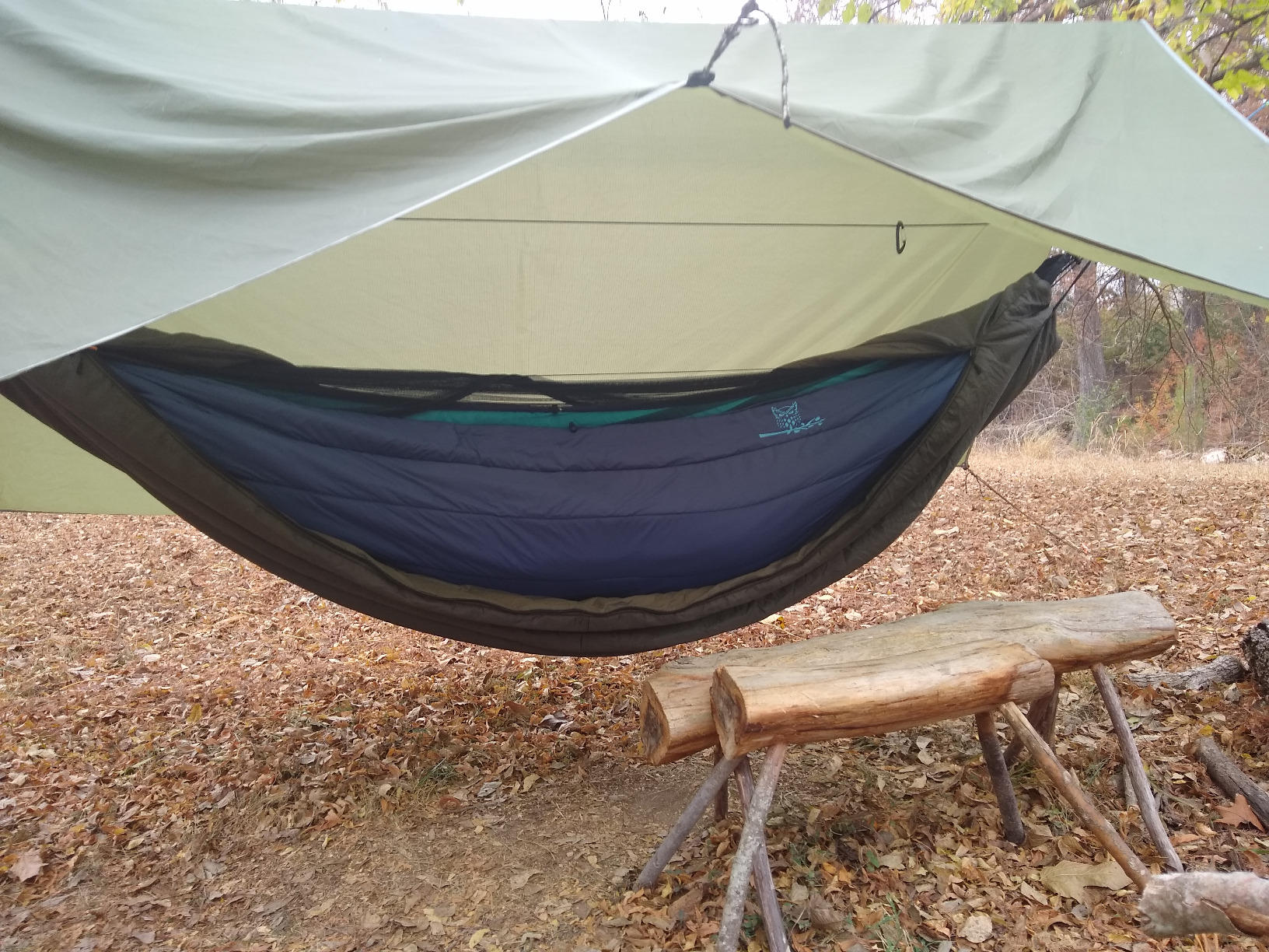 Wise Owl Outfitters Hammock Underquilt - Insulated Camping Quilt for Warm Sleeping - Fits Under Hammocks - Ultralight, Water-Resistant & Packable customer photo 2