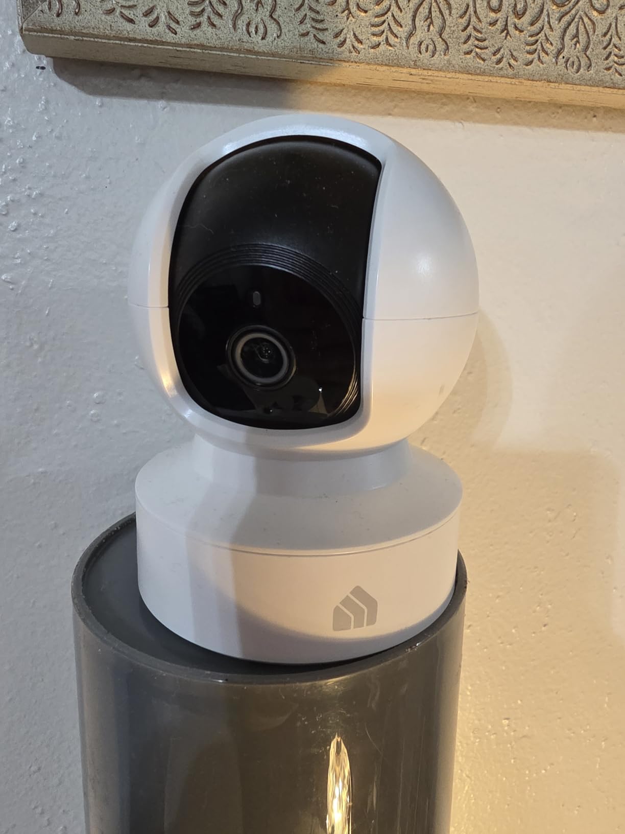 Kasa 1080p Indoor Pan/Tilt Wired Security Camera - Works as a Baby & Pet Monitor, Motion Detection & Tracking, 2-Way Audio, Night Vision, Subscription-Free Local Storage or Optional Cloud, EC70 customer photo 1