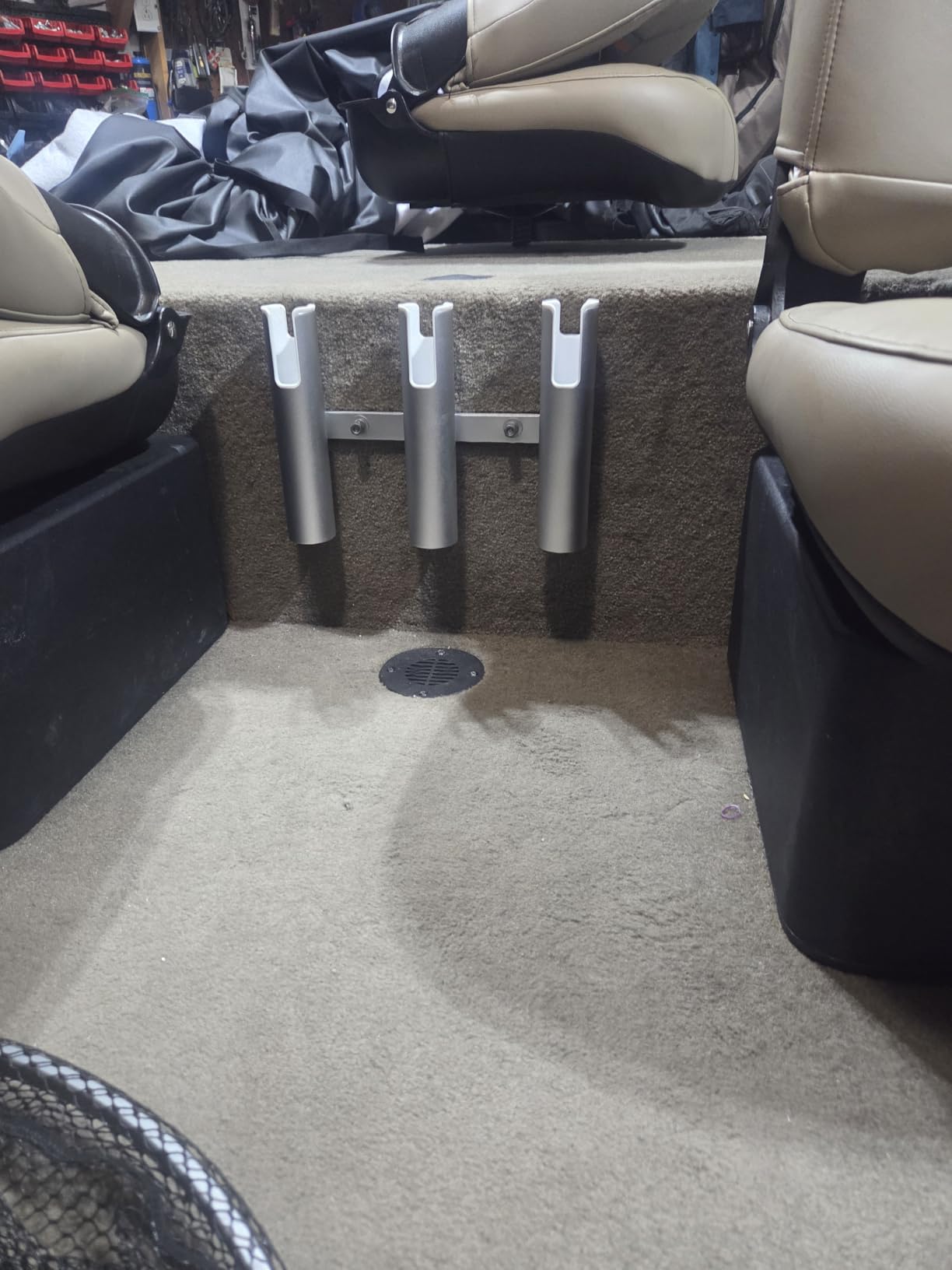 Aluminium Wall-Mounted Fishing Rod Holder for Boat, Garage & Marine - Holds Rods & Poles customer photo 1