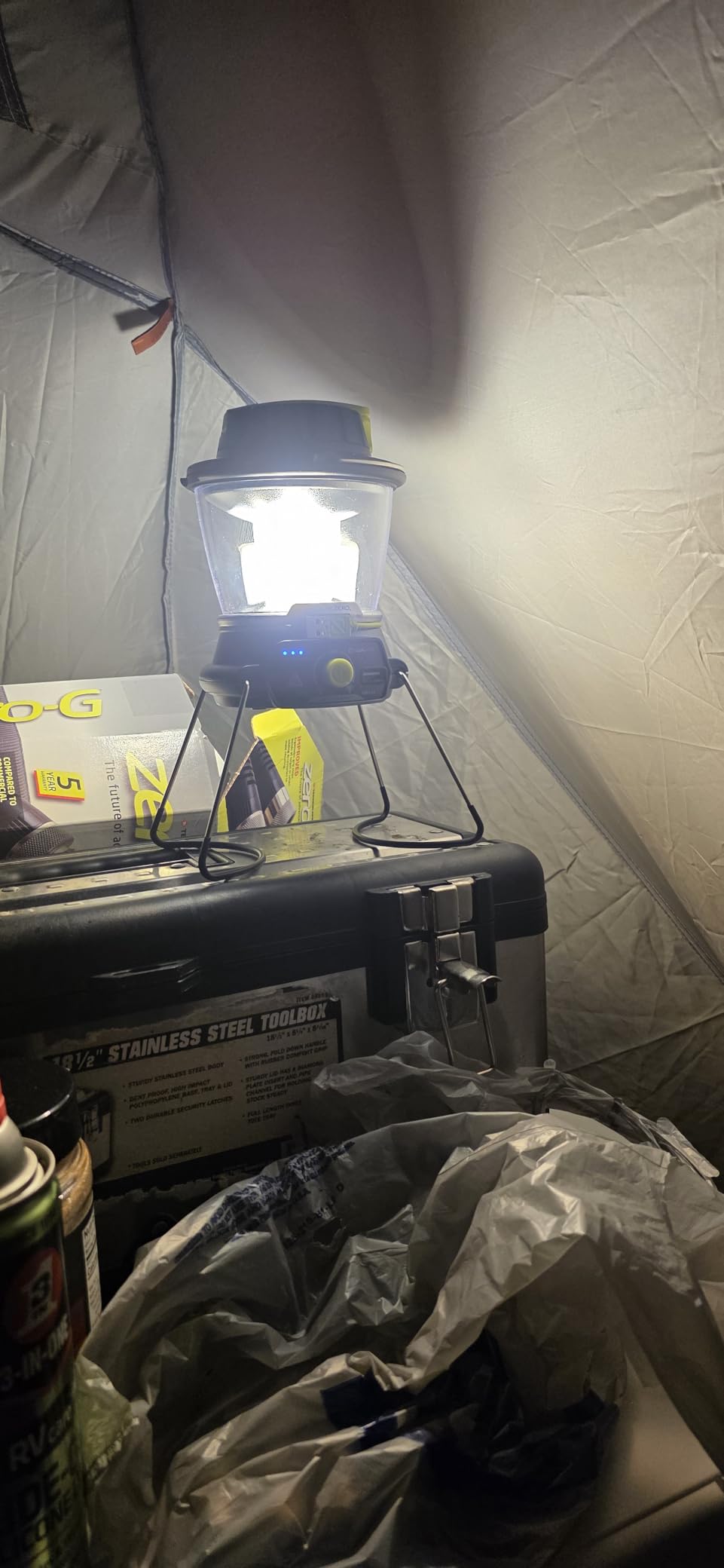 Goal Zero Lighthouse 600 Multi Functional Adjustable Light Perfect for Camping, Outdoor Events, or Emergency use Lumens USB Charging of Phones and Small Devices Long-Lasting Lithium Battery customer photo 1