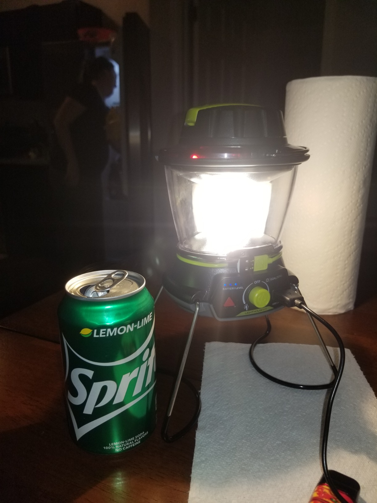 Goal Zero Lighthouse 600 Multi Functional Adjustable Light Perfect for Camping, Outdoor Events, or Emergency use Lumens USB Charging of Phones and Small Devices Long-Lasting Lithium Battery customer photo 2