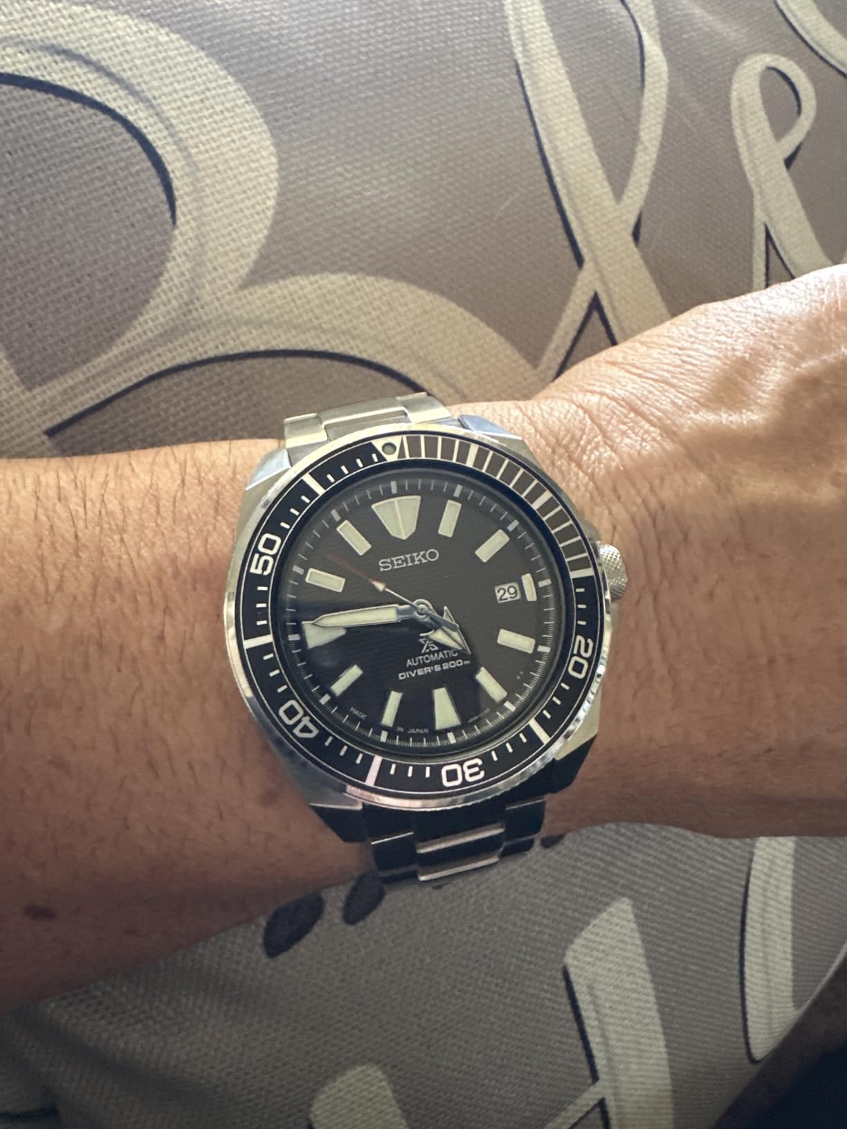 SEIKO SRPF03 Automatic Dive Watch - Prospex Special Edition - LumiBrite Hands, Sapphire Crystal - Water Resistant 200M customer photo 1
