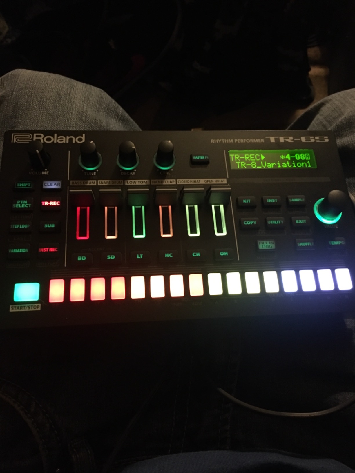 Roland TR-6S Rhythm Performer - Compact Drum Machine with Six Tracks of Authentic TR Sounds including TR-808, CR-78 and More, Large Preset Sample Library, Editable FM Sound Engine customer photo 2