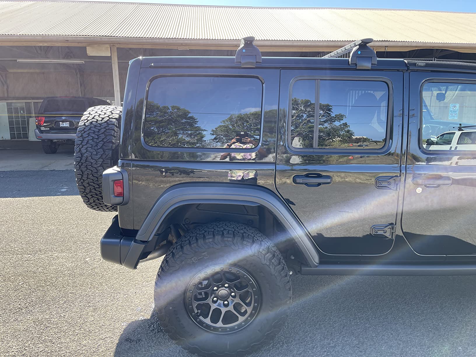 Snailfly 330lb Black Roof Rack Fit for 2007-2026 Jeep Wrangler JK JL Gladiator JT 2&4 Door Cross Bars Crossbars customer photo 2