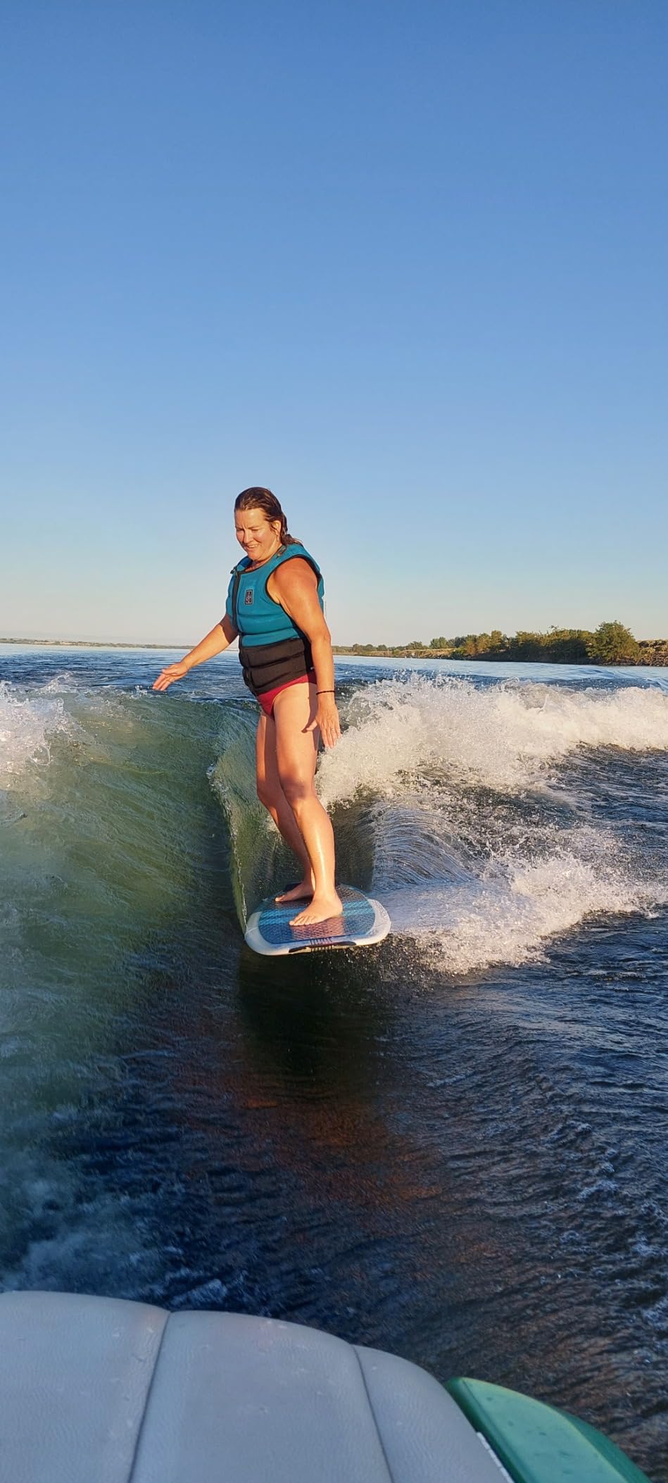 SWELL Wakesurf Womens Neoprene Wakesurf Comp Vest - Designed Exclusively for Wake Surfing, but Great for All Other Watersports Activities! customer photo 1