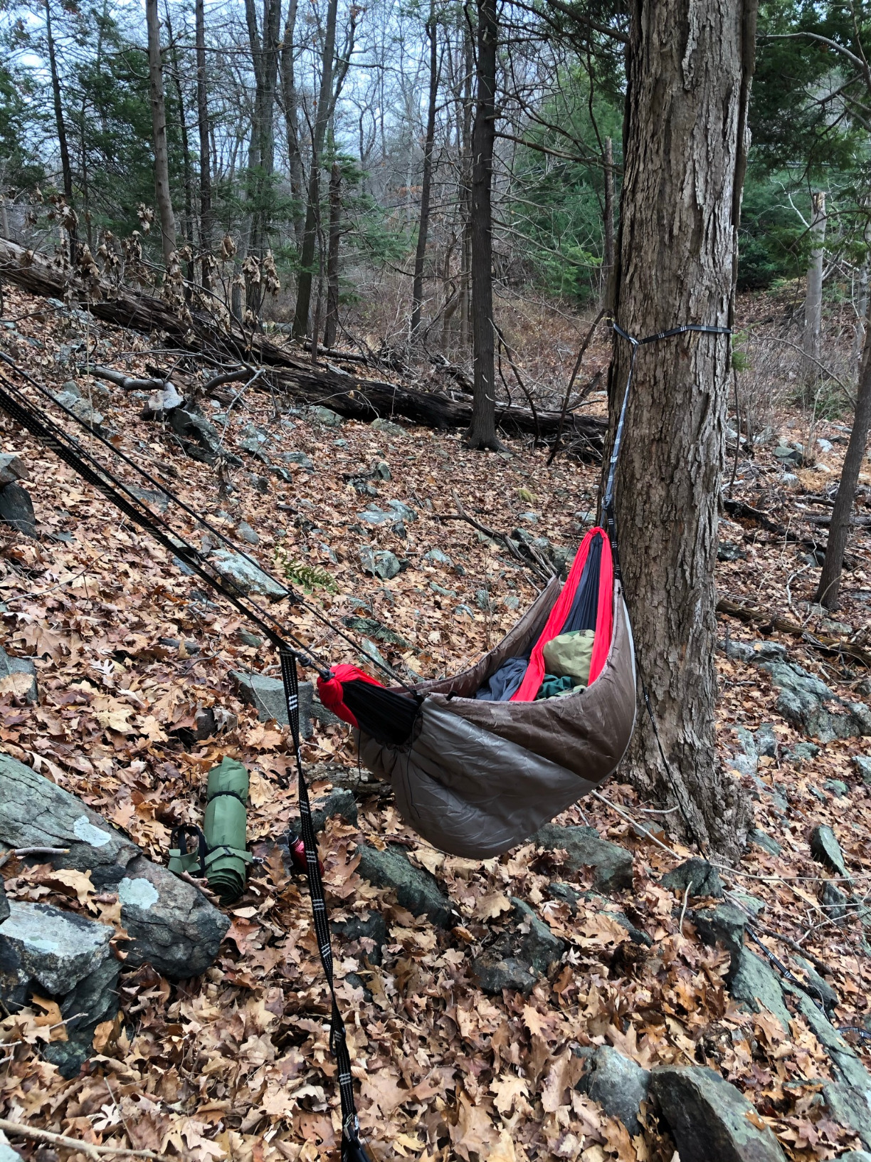 Go Outfitters The Adventure Under Quilt, Hammock Camping Insulation (Black/Gray) customer photo 1