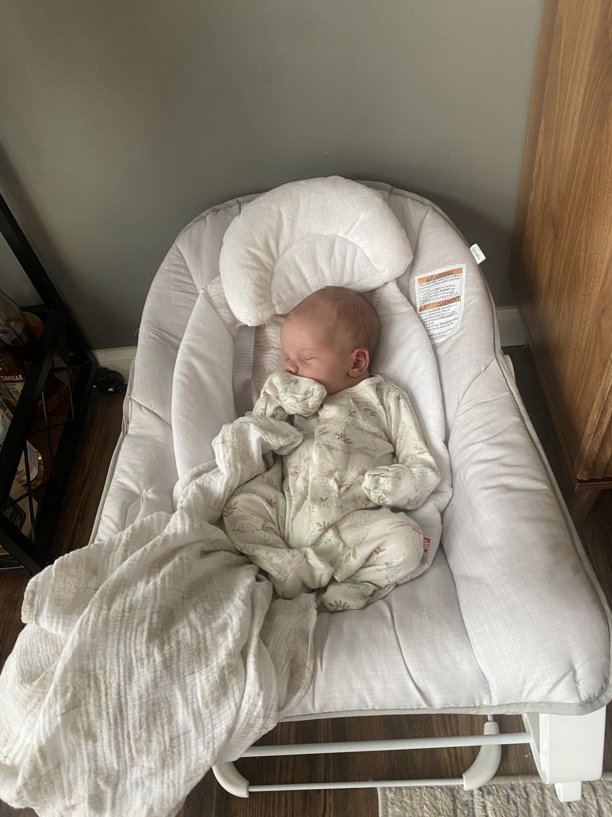 Ingenuity Keep Cozy 3-in-1 Grow with Me Vibrating Baby Bouncer, Seat & Infant to Toddler Rocker, Vibrations & Toy Bar, 0-30 Months Up to 40 lbs (Weaver) customer photo 1
