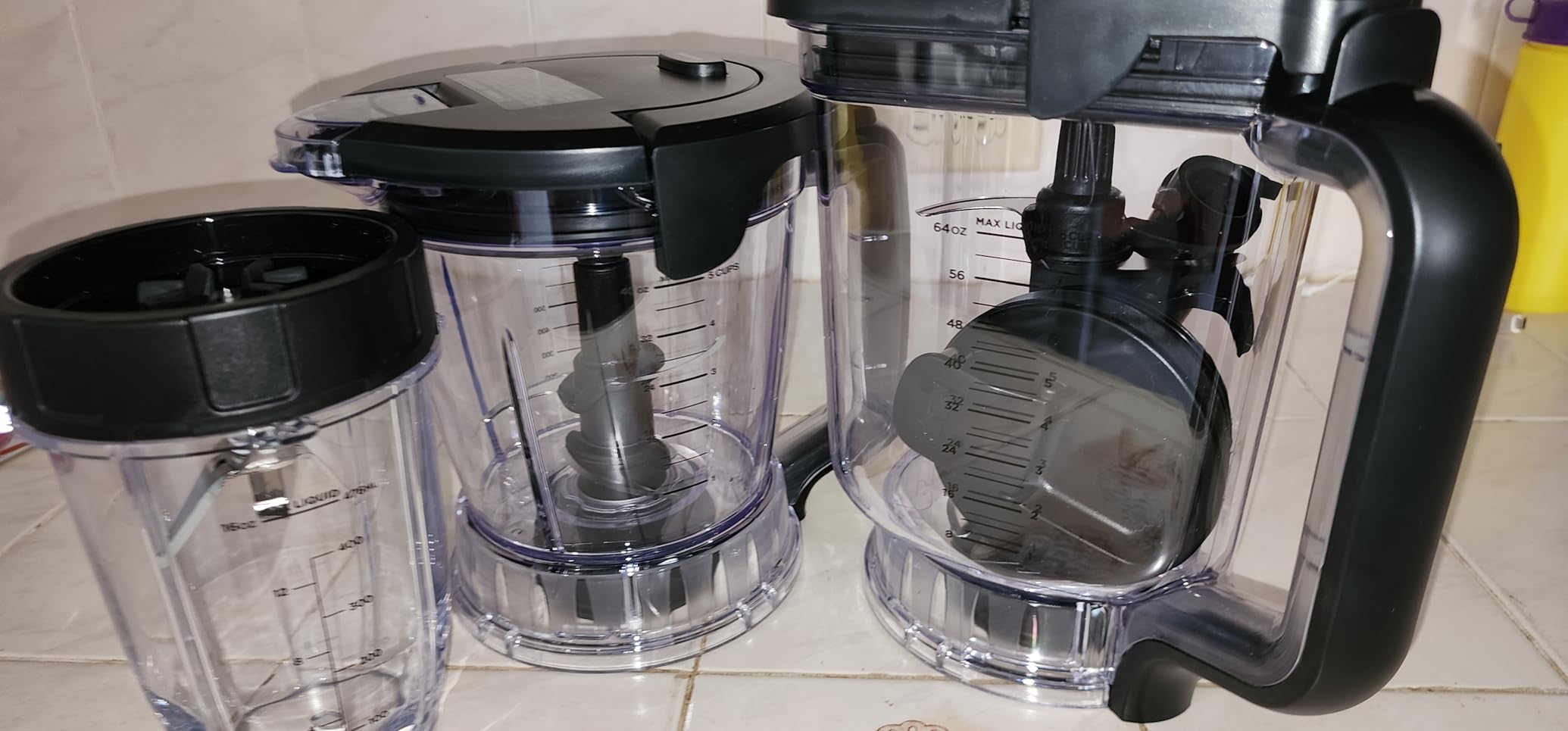 Ninja Compact Kitchen System | AMZ493BRN | 1200W, 72-oz. Pitcher, 40-oz. Processor Bowl & 18-oz. Cup customer photo 1