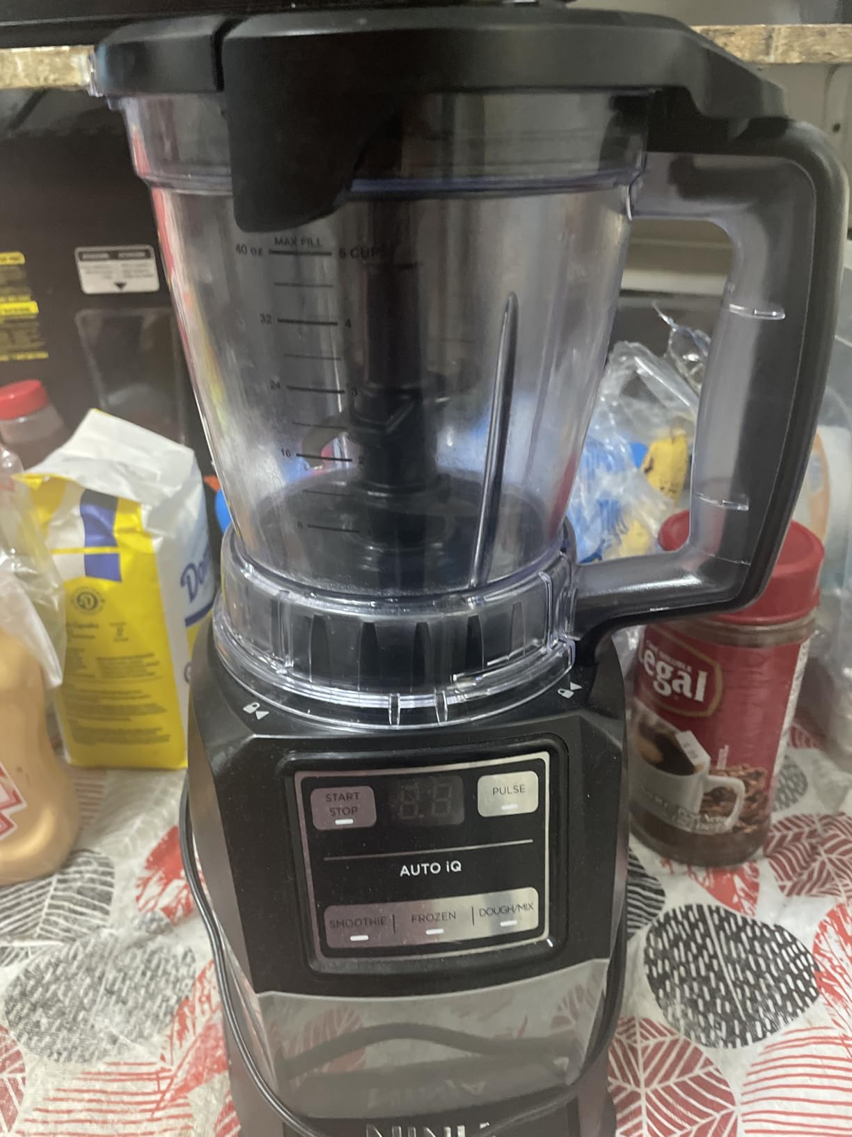 Ninja Compact Kitchen System | AMZ493BRN | 1200W, 72-oz. Pitcher, 40-oz. Processor Bowl & 18-oz. Cup customer photo 2