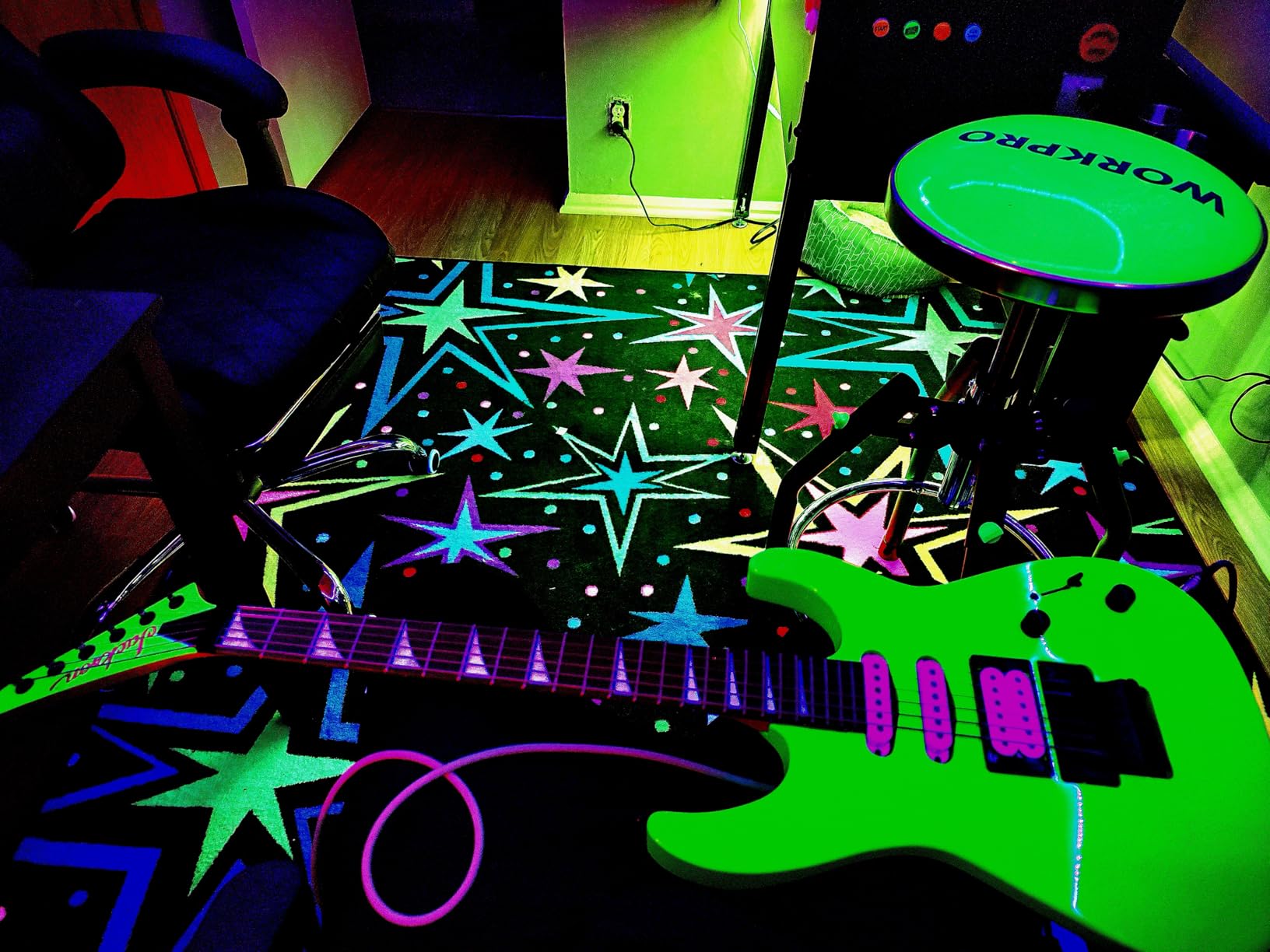 Jackson X Series Dinky DK3XR HSS Electric Guitar - Neon Green customer photo 1