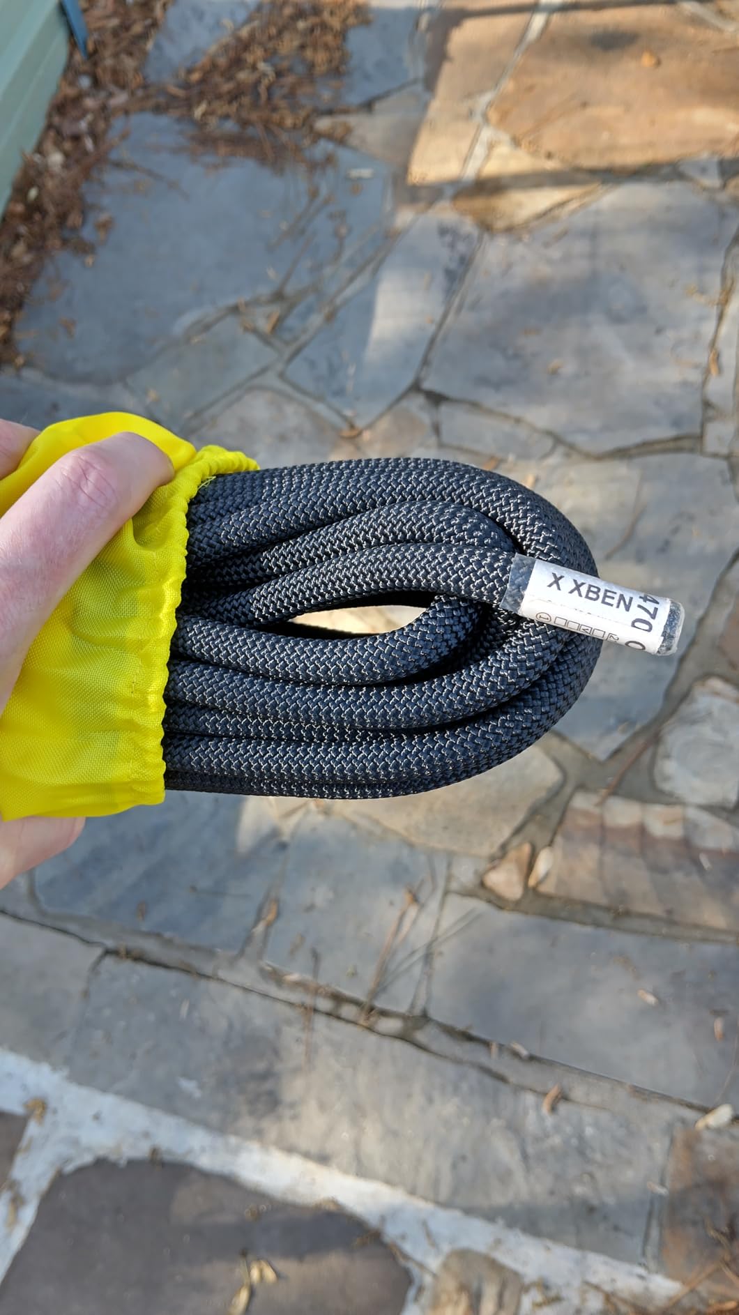 X XBEN Outdoor Climbing Rope 10M(32ft) 20M(64ft) 30M(96ft) 50M(160ft) 70M(230ft) 152M(500FT) 352M(1000FT) Static Rock Climbing Rope for Escape Rope Ice Climbing Equipment Fire Rescue Parachute customer photo 2