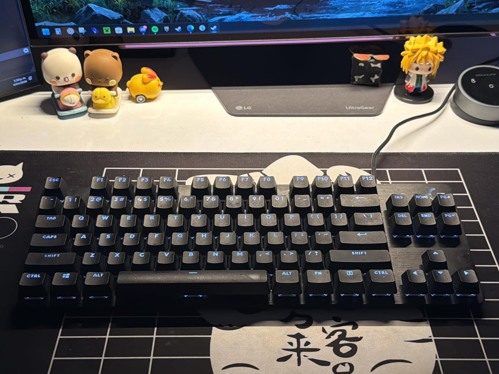 Logitech G413 TKL SE Mechanical Gaming Keyboard - Compact Backlit Keyboard with Tactile Mechanical Switches, Anti-Ghosting, Black Aluminum customer photo 1