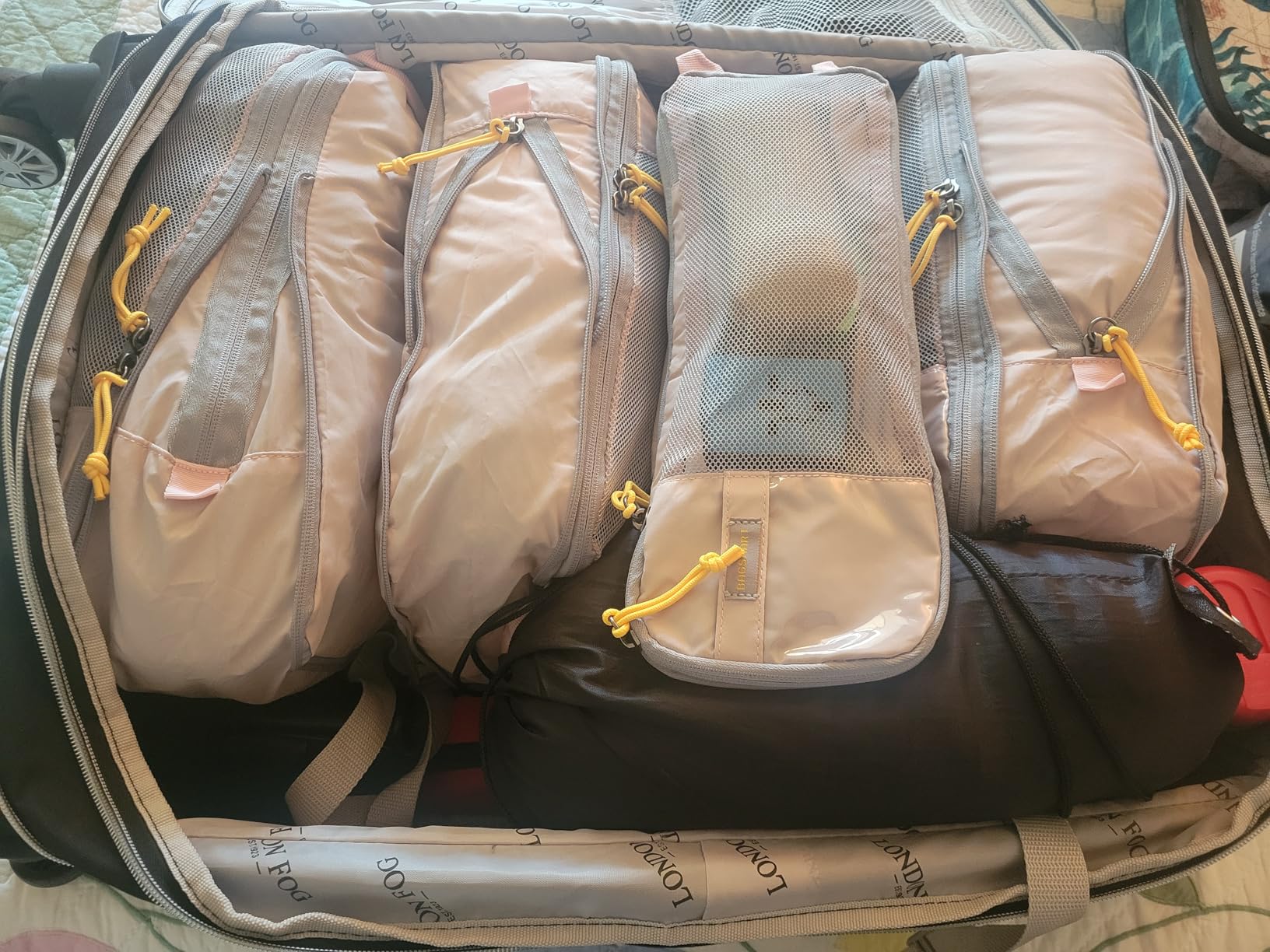 6 Set /4 Set/2 Set Compression Packing Cubes for Travel, Lightweight Luggage Organizer Bags, Durable Space Saver Bags Travel Essentials customer photo 2