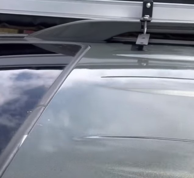 ALL-TOP Vehicle Awning 4.6'x6.6' Roof Rack Pull-Out Sun Shade UV50+, Weatherproof 4x4 Side Awning for Camping & Overland customer photo 2