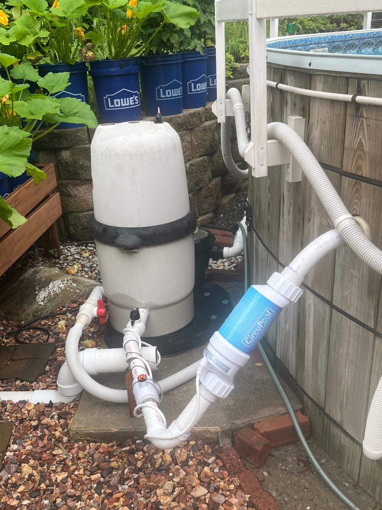 CircuPool Universal25 Saltwater Chlorinator - Complete System with 25k-Gallon Max Titanium Cell & 4 Year Warranty customer photo 2