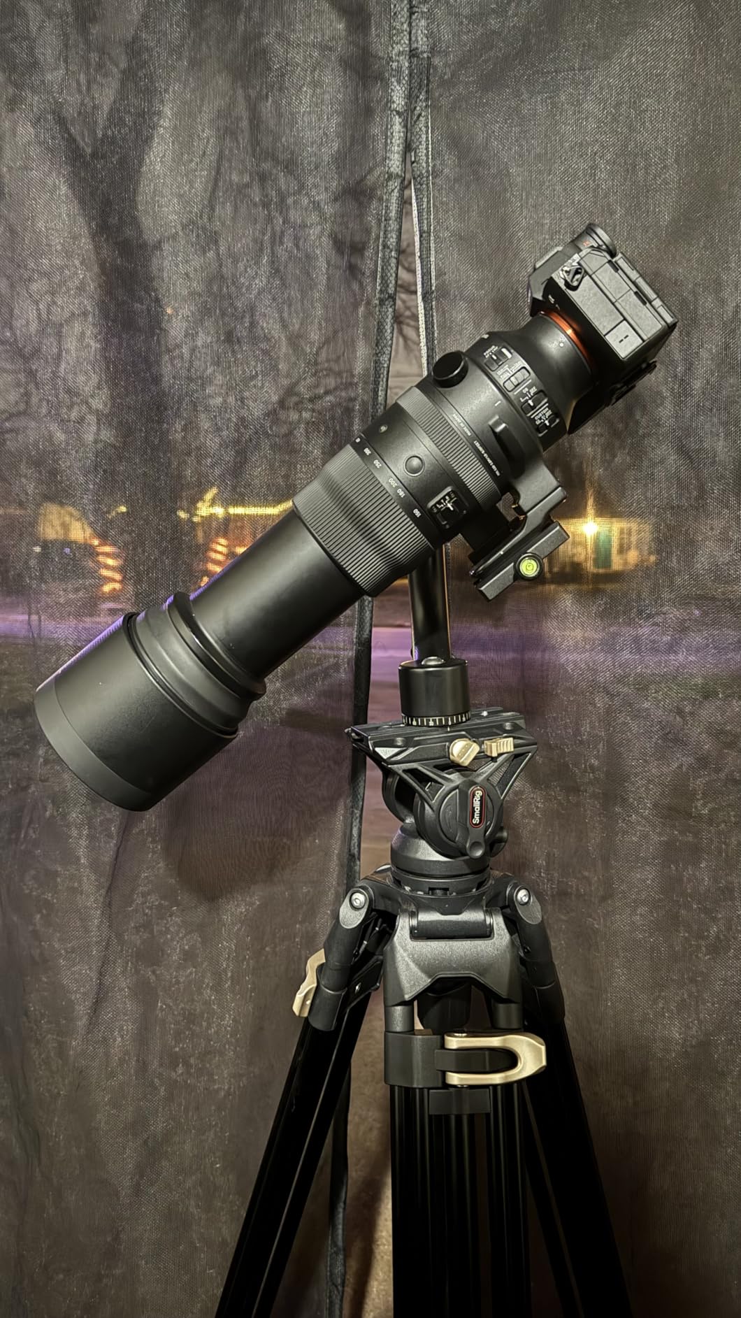 K&F CONCEPT Aluminum Alloy 360 Degree Panoramic Gimbal Tripod Head TG06, Load Capacity up to 20kg/44lbs customer photo 2