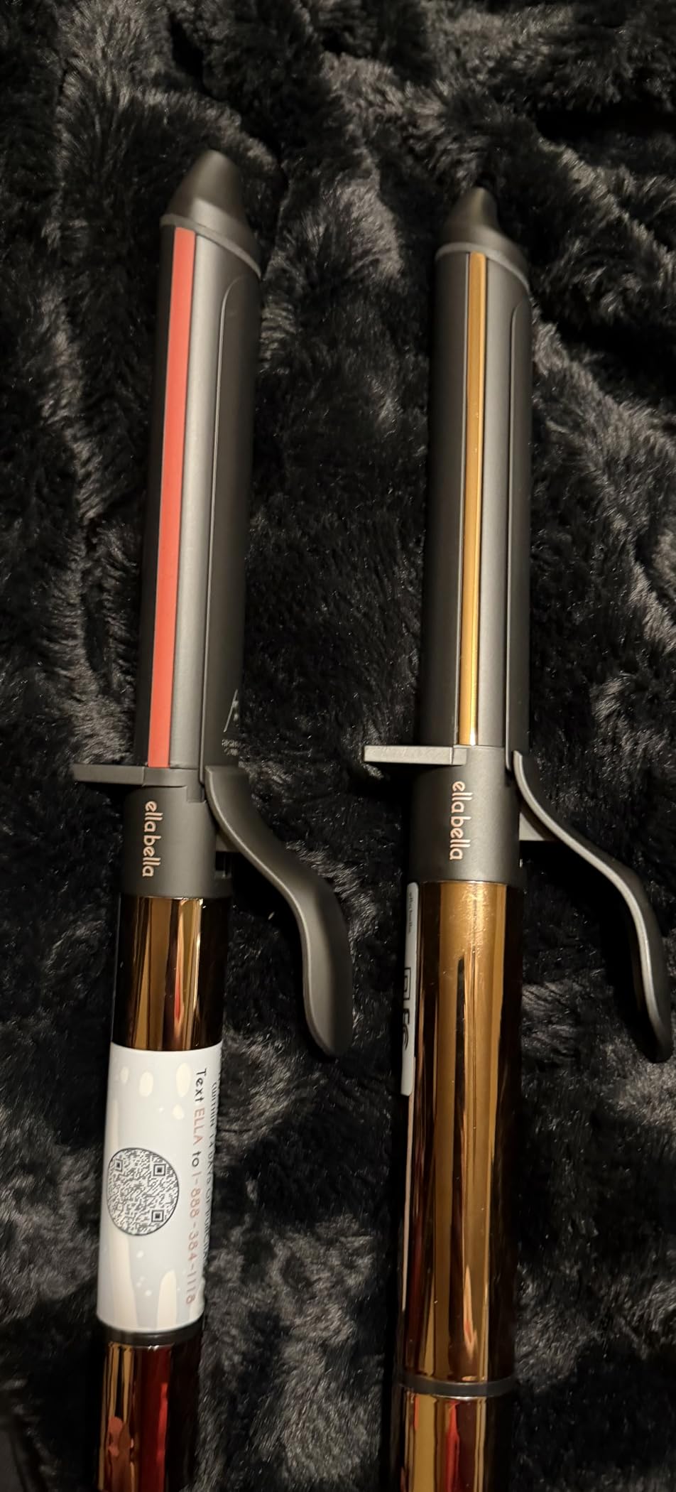ELLA BELLA Curling Iron 1 Inch - Professional Hair Curler, Curling Wand, Ceramic Curling Irons, Transform Your Look in Seconds, Suitable for All Hair Types, Say Goodbye to Heat Damage customer photo 1