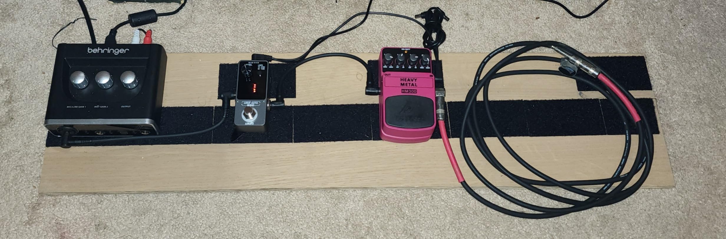 LEKATO Looper Pedal, Guitar Looper Pedal for Electric Guitar&Bass Loop Pedal with SYNC & Tuner Function Triple Effect Guitar Looper with LED Screen Unlimited Overdubs 3 Loops 18 Minutes Record Time customer photo 2