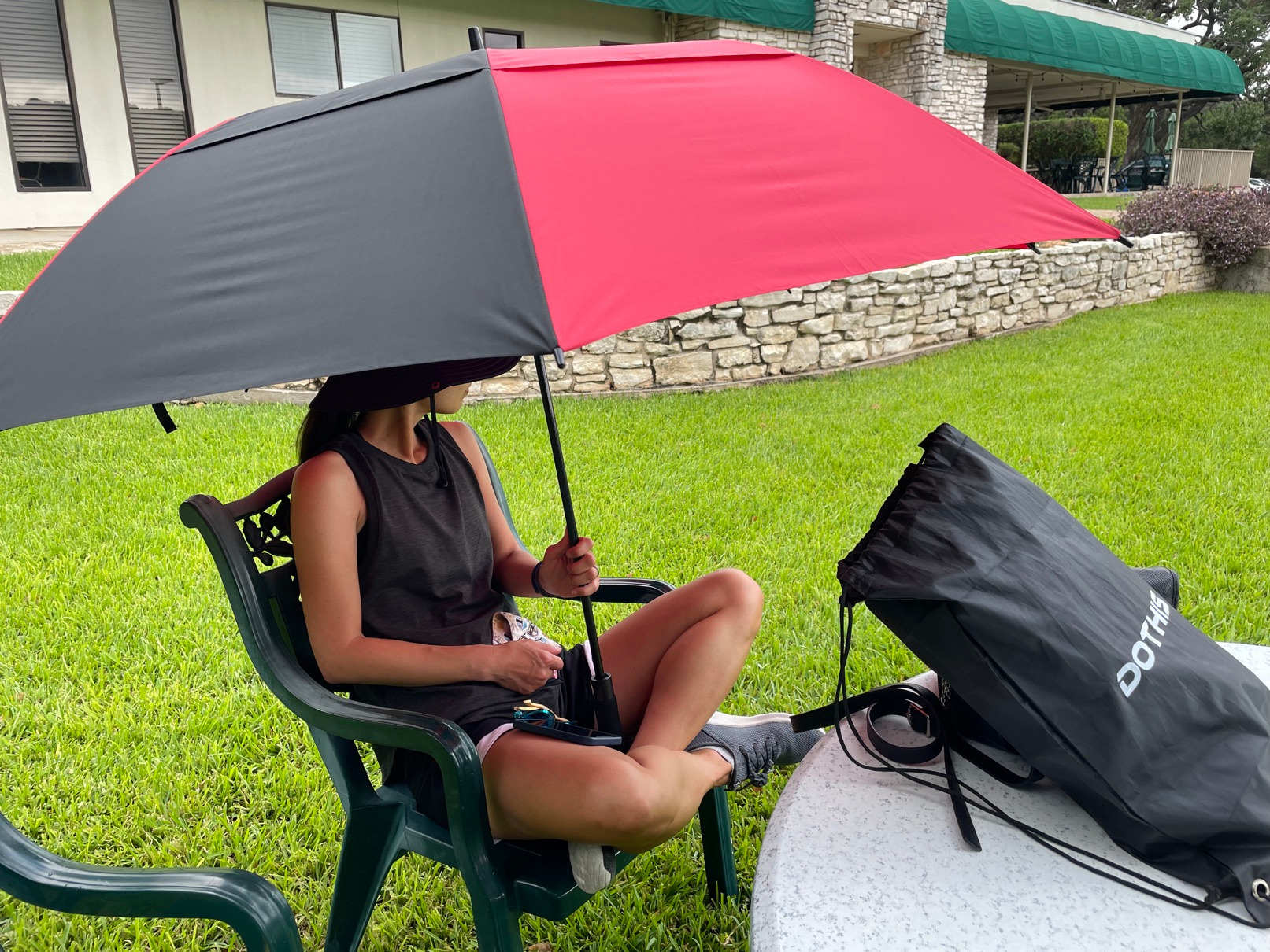 NINEMAX Golf Umbrella 51/54/62/68 Inch Automatic Open, Large Double Canopy Vented Oversize Stick Umbrellas Extra Large Windproof Waterproof for Rain customer photo 2