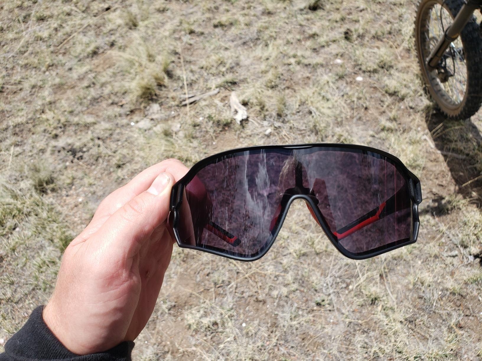 ROCKBROS Photochromic Sunglasses for Men Cycling Sunglasses Sports Bike Glasses customer photo 1