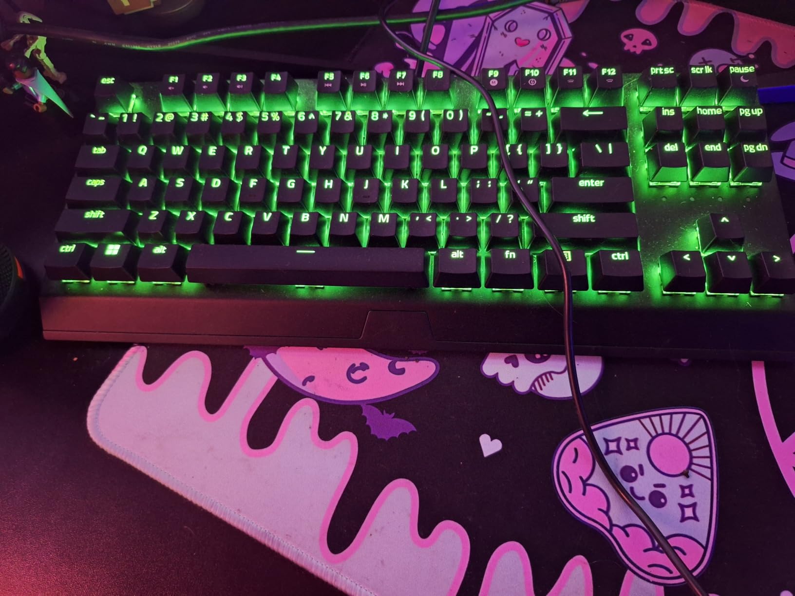 Razer BlackWidow V3 TKL Mechanical Gaming Keyboard: Yellow Mechanical Switches Linear & Silent - Chroma RGB - Compact Form Factor customer photo 1