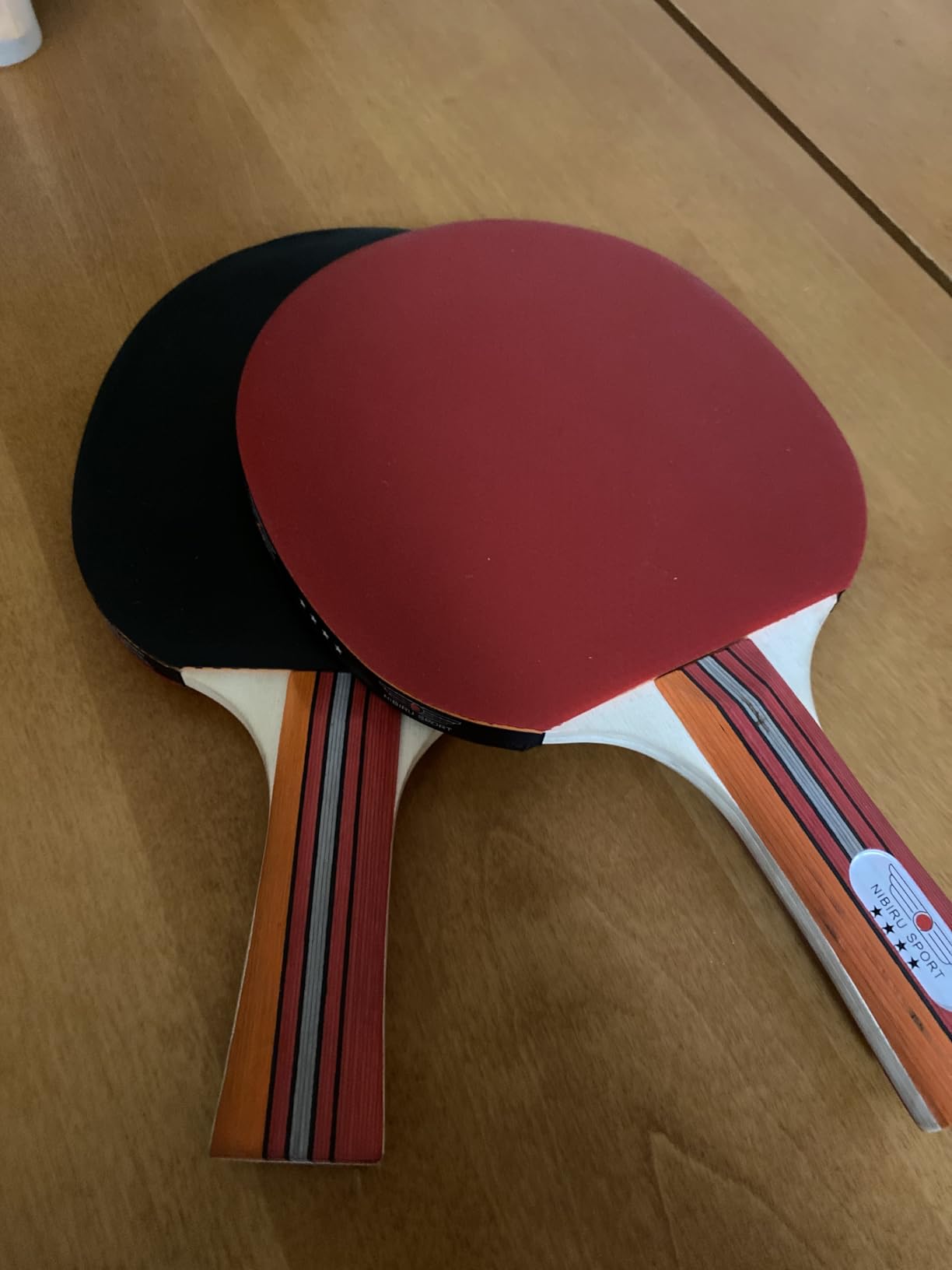 NIBIRU SPORT Professional Ping Pong Paddle Sets, 2 Paddle or 4 Paddle Table Tennis Set with Tournament Quality Balls and Carry Bag/Storage Case, Table Tennis Equipment & Ping Pong Accessories customer photo 1