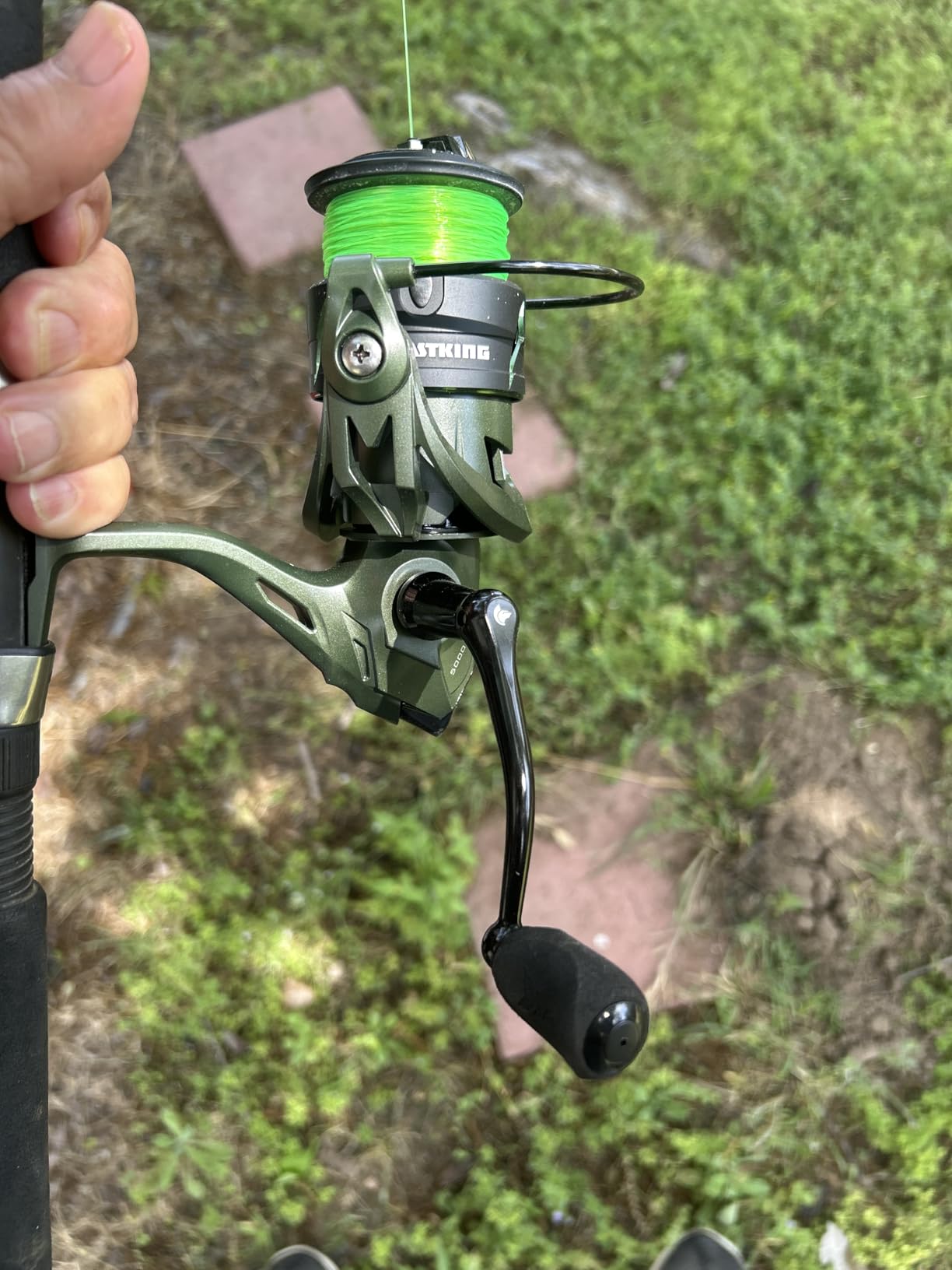 KastKing Spartacus II Spinning Reel - Sealed Carbon Fiber 22LBs Max Drag - 7+1 Stainless BB for Saltwater & Freshwater - 5.2:1 Gear Ratio customer photo 1