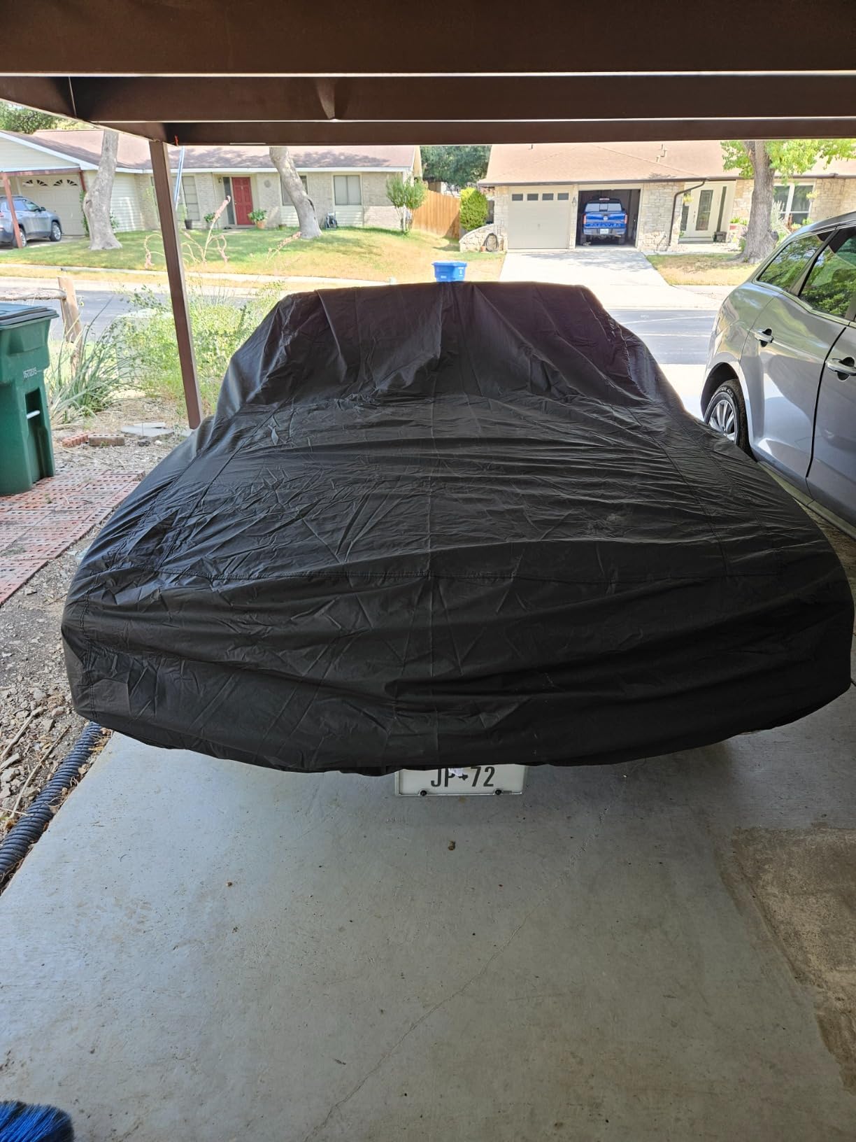 CarsCover Retro Classic Megashield Car Cover Heavy Duty All Weatherproof Waterproof Automobiles Indoor Outdoor Snow Rain Dust UV Protection (Fit up to 205 inch Length) customer photo 2