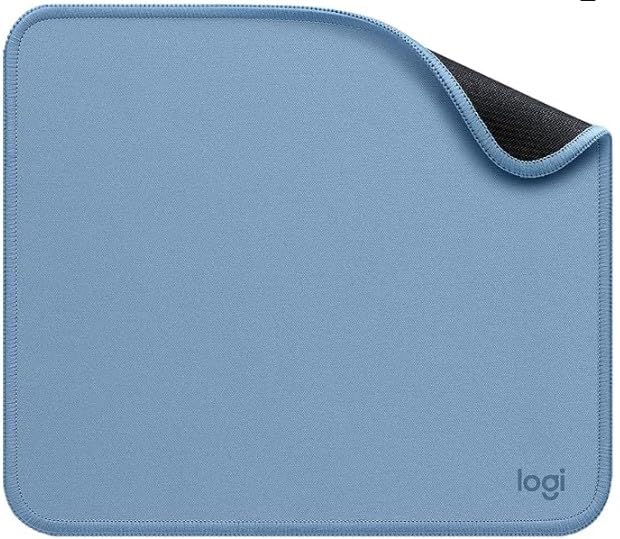 Logitech Mouse Pad - Studio Series, Computer Mouse Mat with Anti-Slip Rubber Base, Easy Gliding, Spill-Resistant Surface, Durable Materials, Portable, Modern Design, Graphite customer photo 1