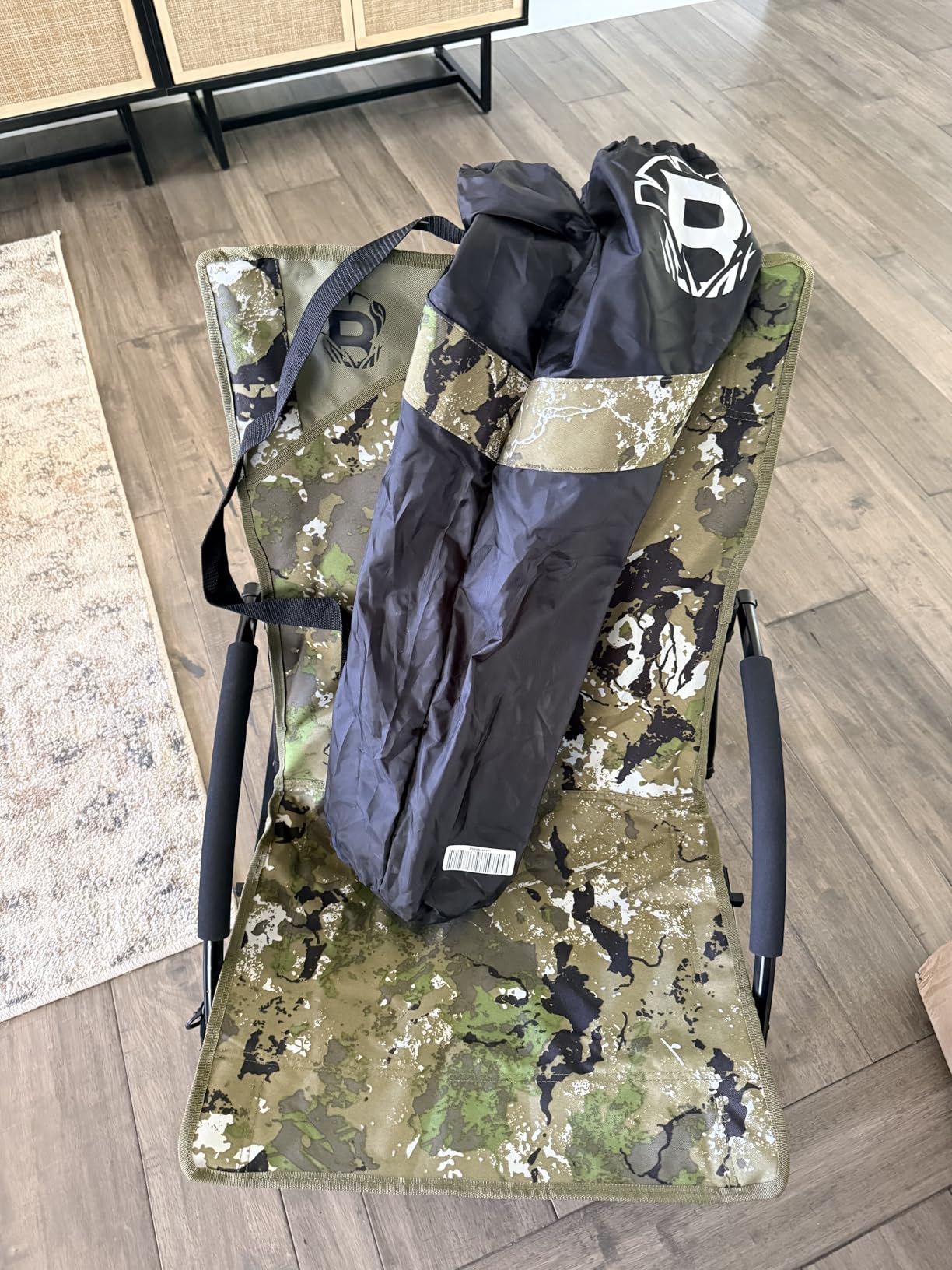 Barronett Blinds Ground Gobbler Chair, Run and Gun Hunting Chair, Low Profile, Ultra-Portable, Lightweight, 300 lb. Capacity, Crater Thrive, BC108 customer photo 2