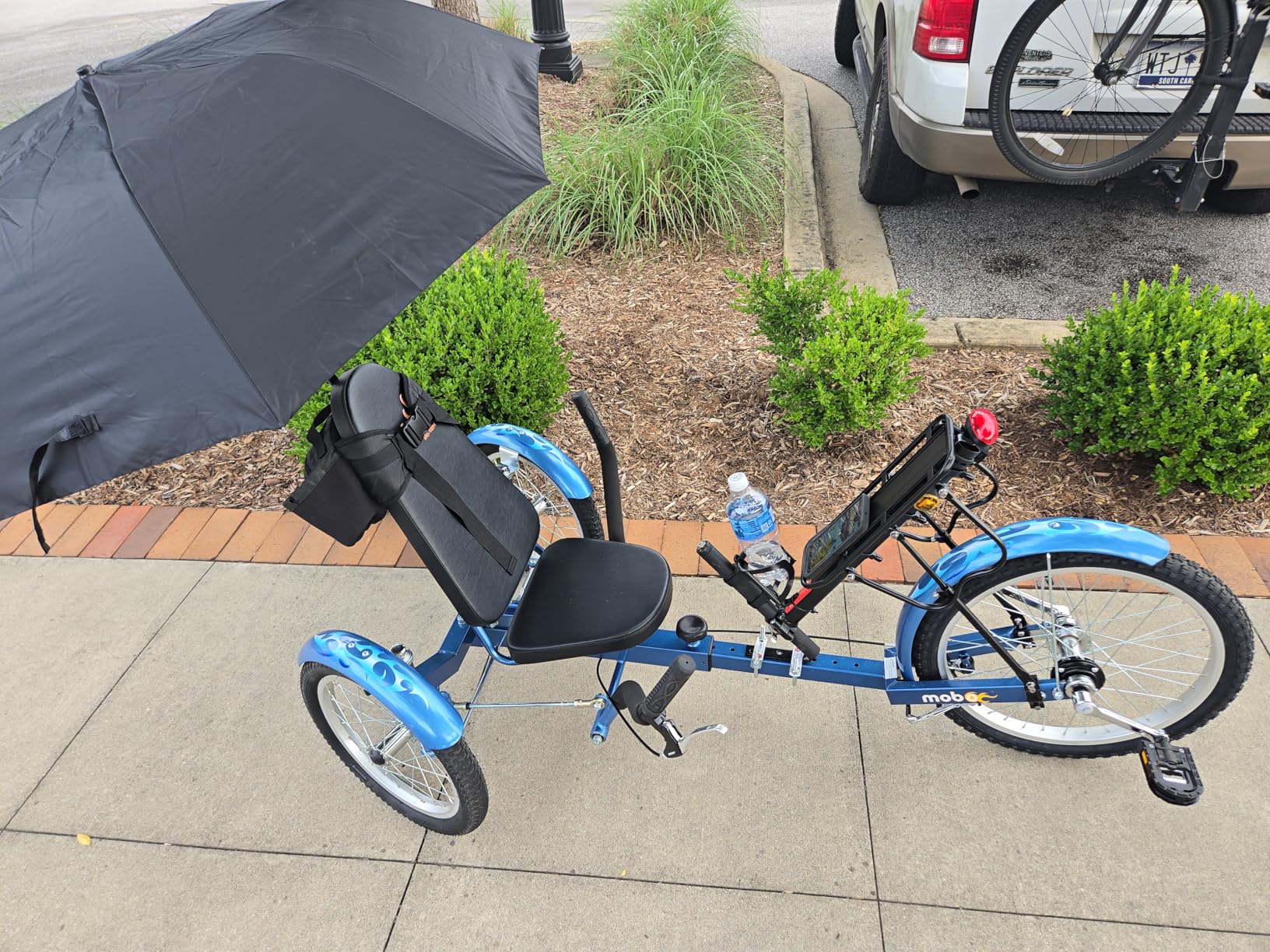 Mobo Triton Pro Adult Tricycle. Recumbent Trike. Adaptive 3-Wheel Bike customer photo 1