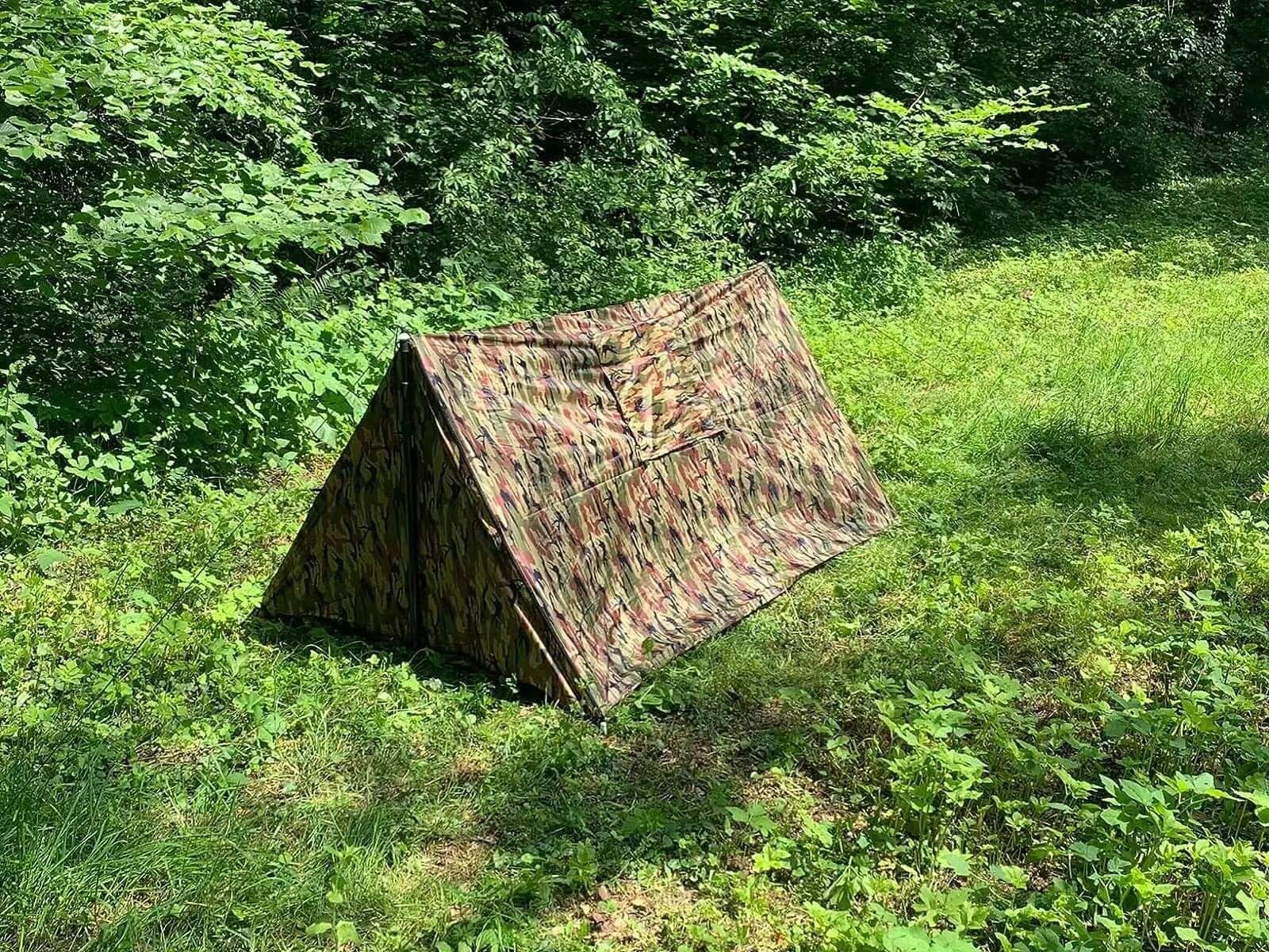 LYN Extra Large Zipper Reusable Survival Emergency Shelter Tent, Thermal Waterproof Fireproof Lightweight Bugout, with Paracord and Stake for Camping, First Aid, Hiking & Bushcraft customer photo 2