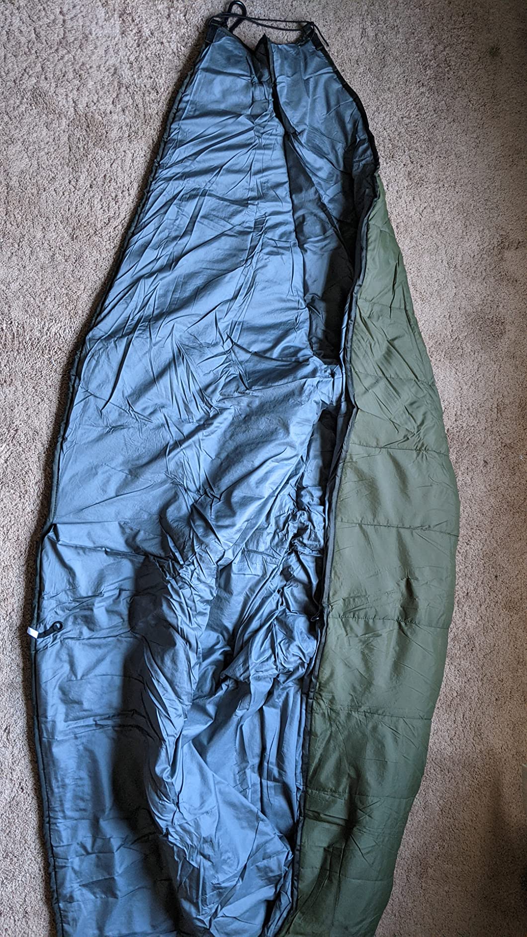 Double Hammock Underquilt, HIKERBRO 4 Season Heavy Duty Under Quilt with Tree Straps, Large Hammock Protector for Winter Camping, Backpacking, Hiking customer photo 1