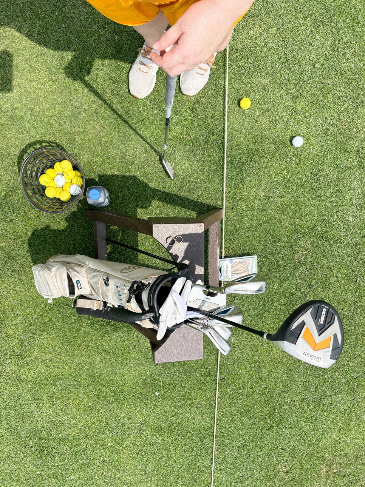The Original Sunday Golf Loma Bag - Lightweight Golf Bag with Strap & Stand customer photo 1
