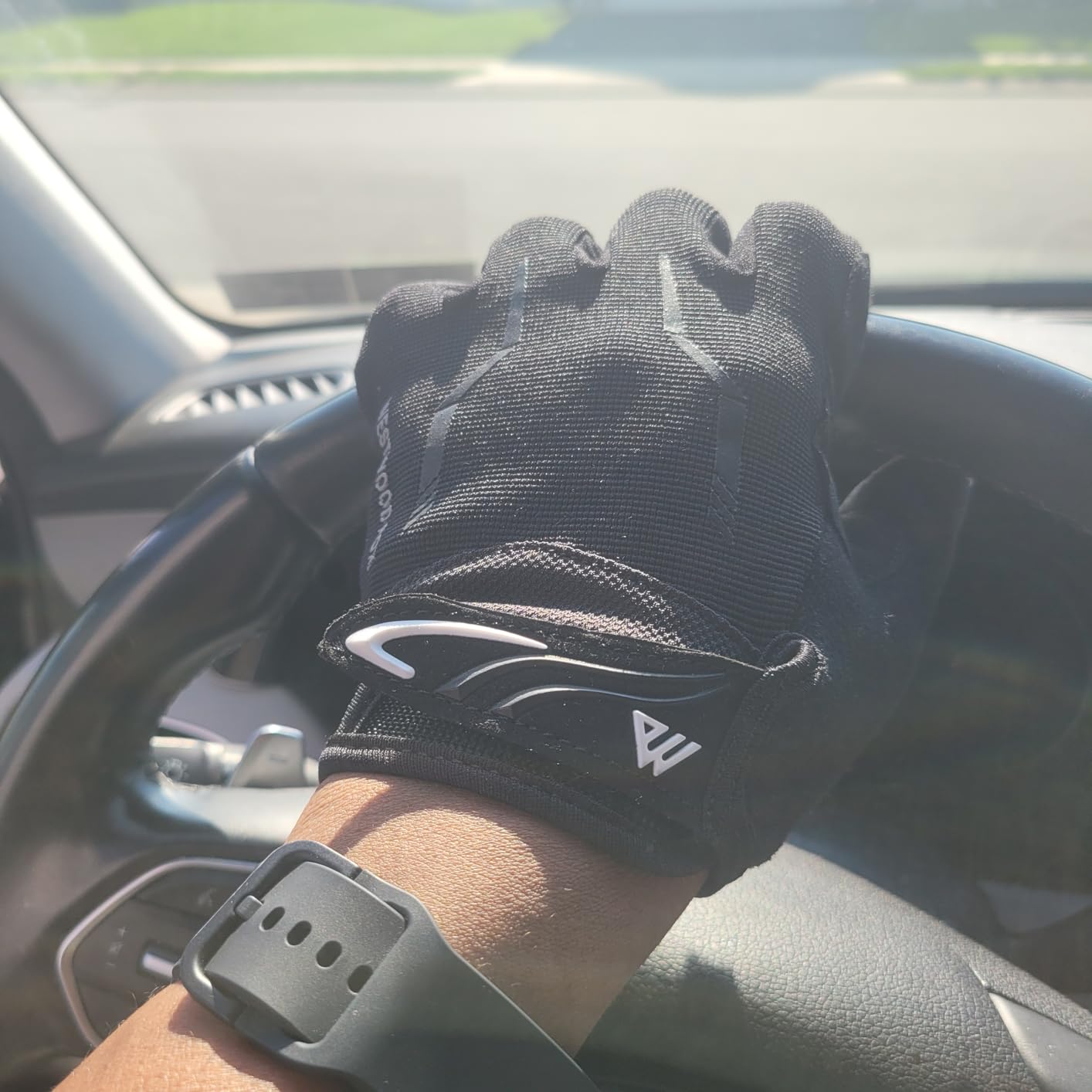 WESTWOOD FOX Cycling Gloves for Men - Full Finger BMX & Mountain Bike Gloves with Touchscreen, MTB, Padded Anti-Slip Grips customer photo 1