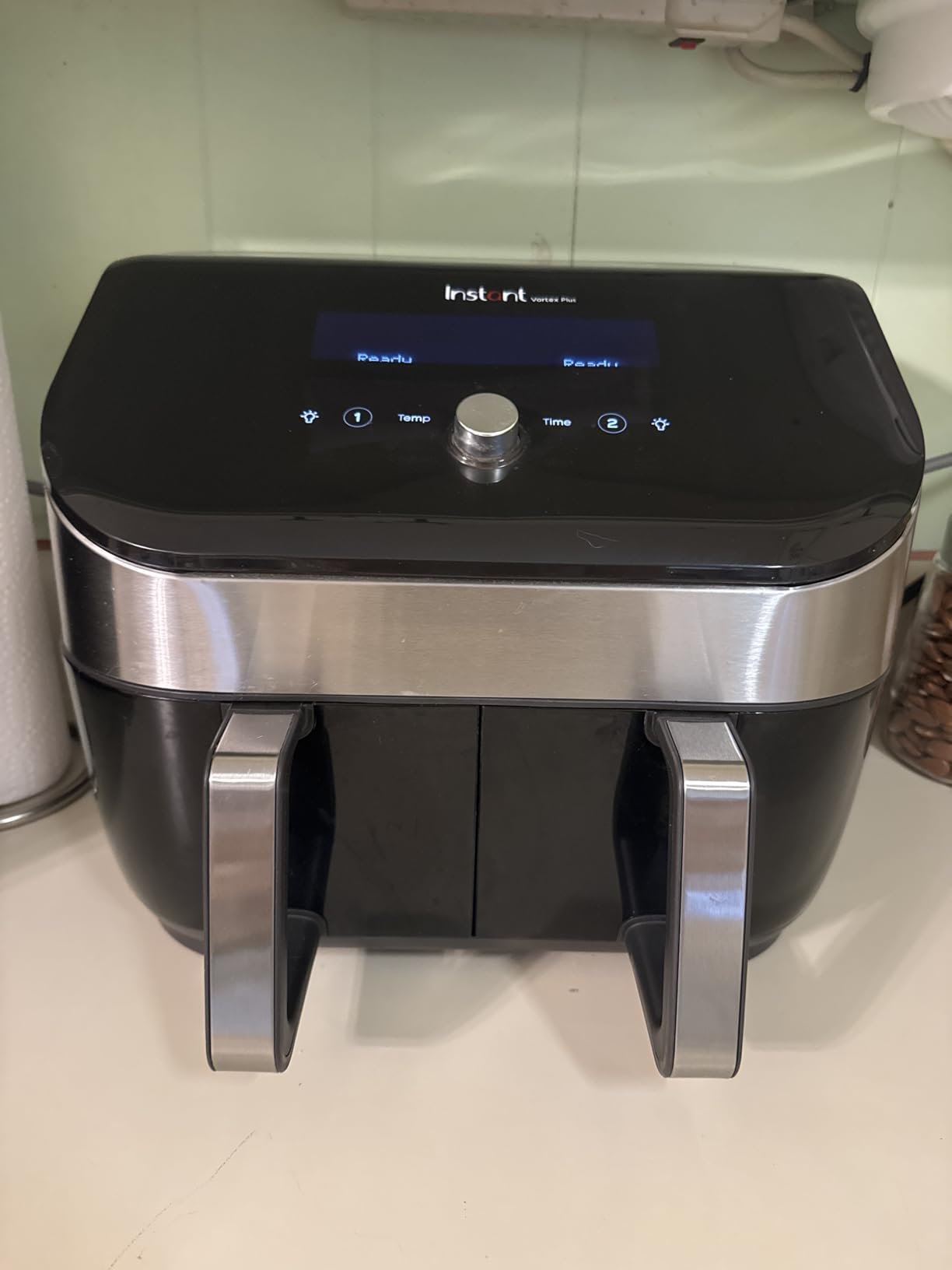 Instant Pot Vortex Plus XL 8QT ClearCook Air Fryer, Clear Windows, Custom Programming, 8-in-1 Functions that Crisps, Broils, Roasts, Dehydrates, Bakes, Reheats, from the Makers of Instant Pot, Black customer photo 1