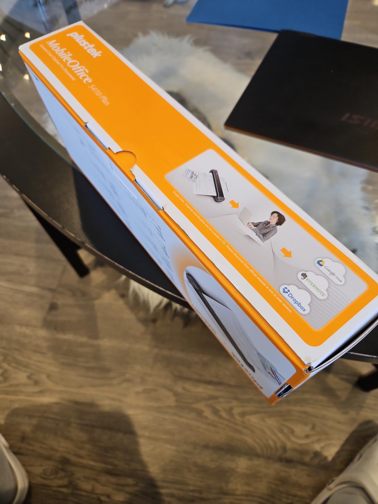 Plustek Mobile Scanner S410 Plus - Portable Sheet-Fed Document Scanner for Windows 7/8/10/11, Button-Free Scanning with Included OCR Software customer photo 1
