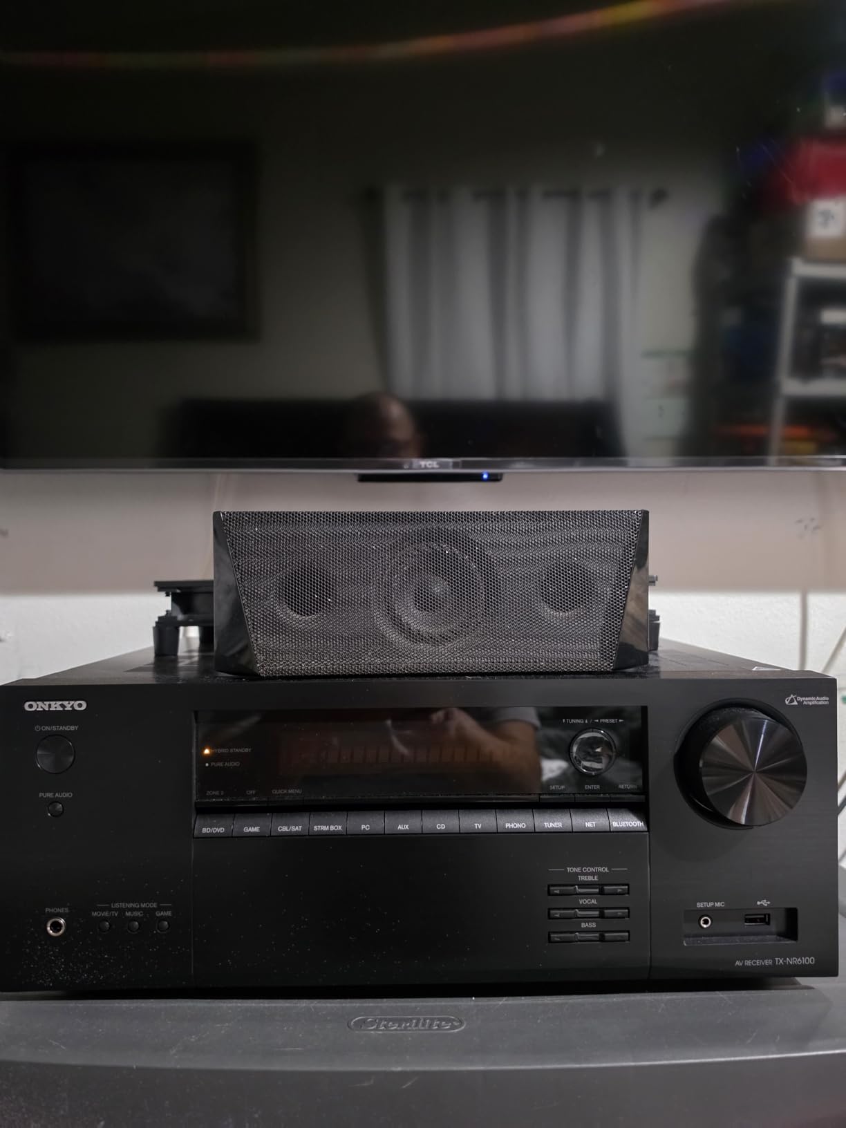 Onkyo TX-NR6100 7.2 Channel 8K Smart AV Receiver - THX Certified, Works with Sonos Certified, and Ultimate 4K Gaming Experience customer photo 1