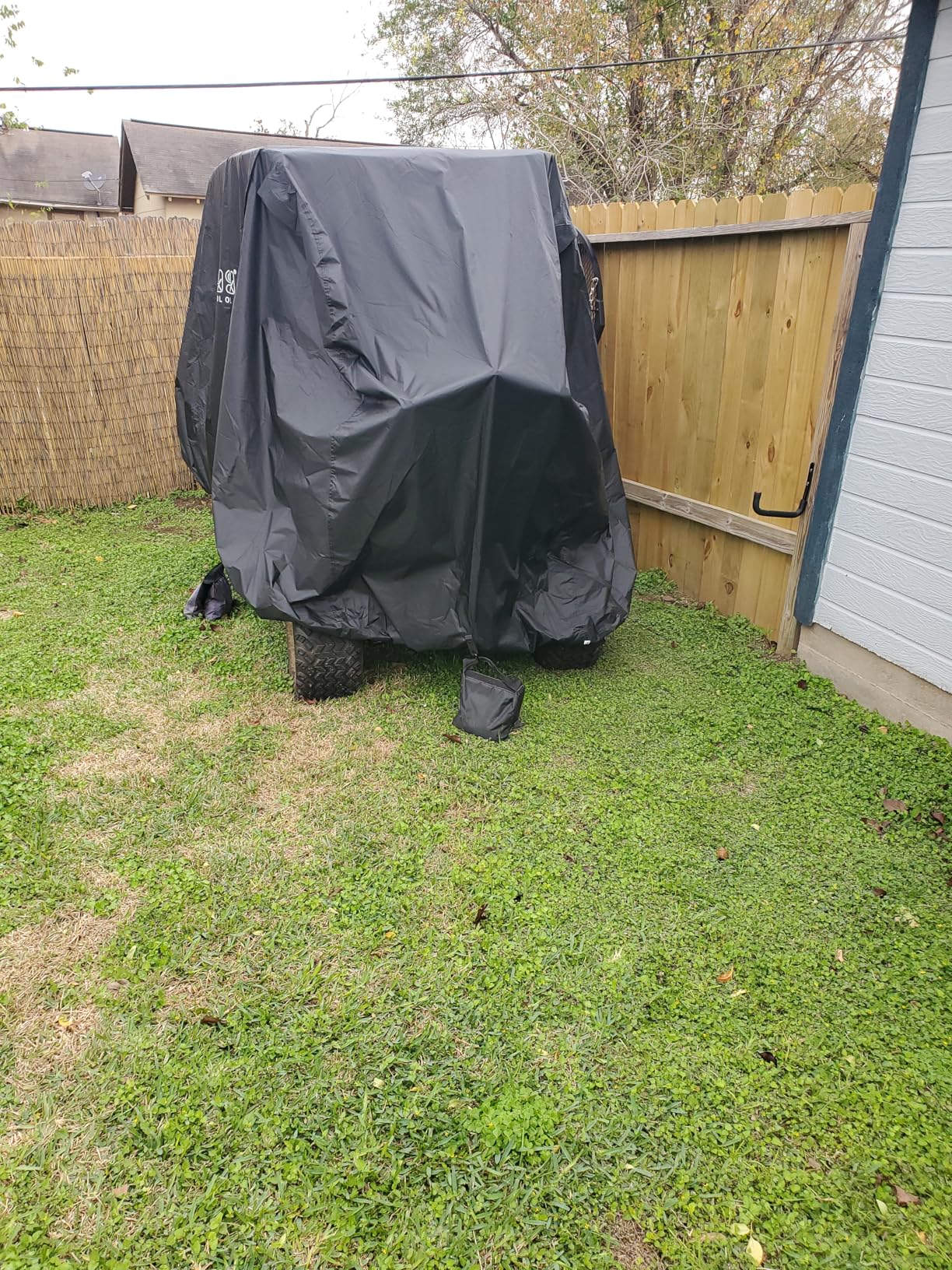 10L0L Golf Cart Cover 2/4/4+2 Passenger for Yamaha EZGO Club Car, Heavy Duty 420D Waterproof Windproof Durable Oxford Golf Cart Cover with 3 Zipper Doors customer photo 1
