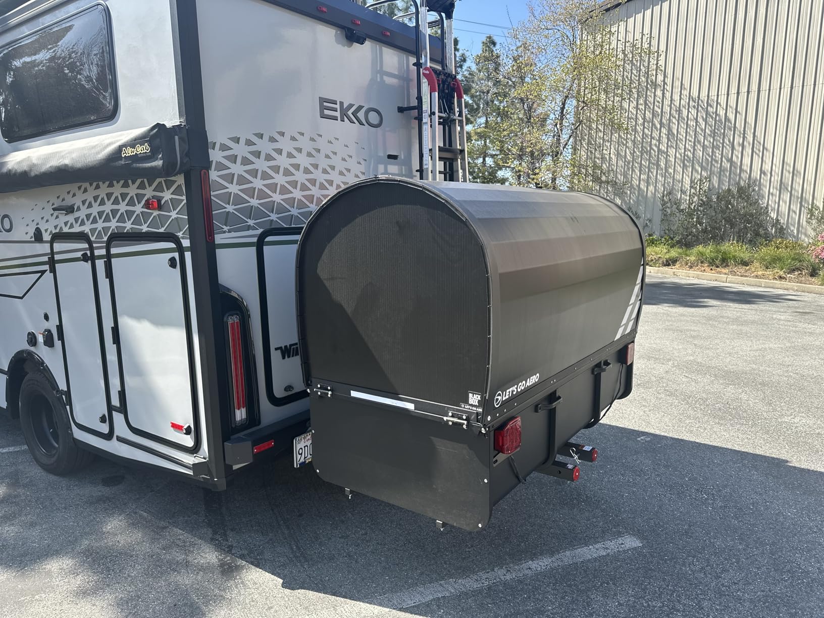 Let's Go Aero BlackBox PRO Enclosed Cargo Carrier | 64 cu. ft. | Slide-Out Platform customer photo 1
