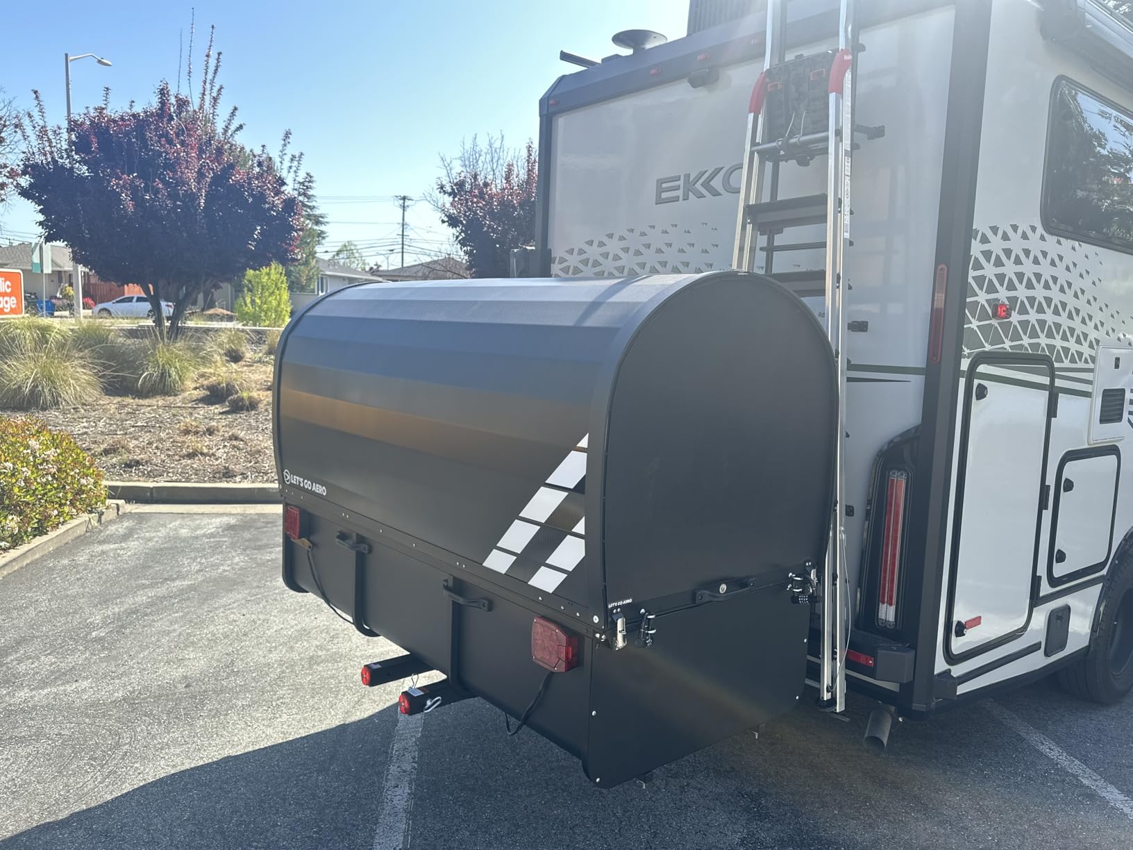 Let's Go Aero BlackBox PRO Enclosed Cargo Carrier | 64 cu. ft. | Slide-Out Platform customer photo 2