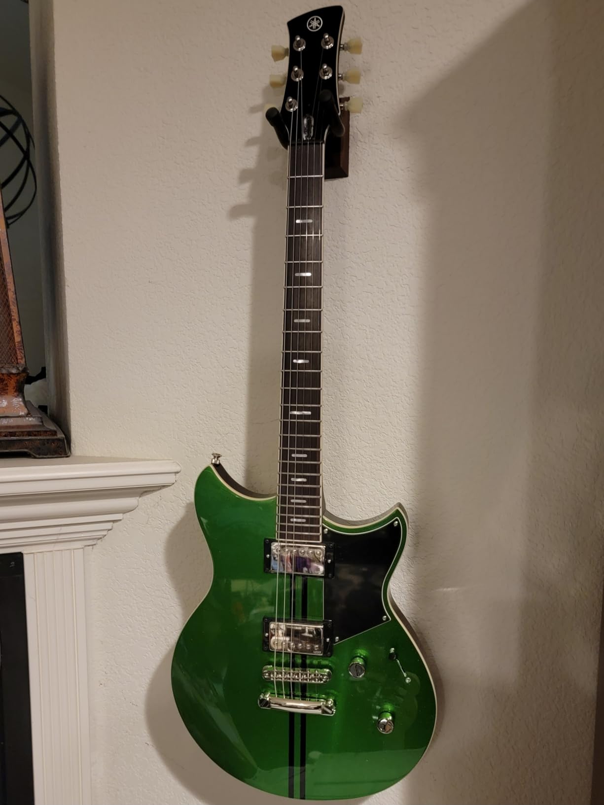 Yamaha Revstar Standard RSS20 FGR Electric Guitar with Gig Bag, Flash Green customer photo 1