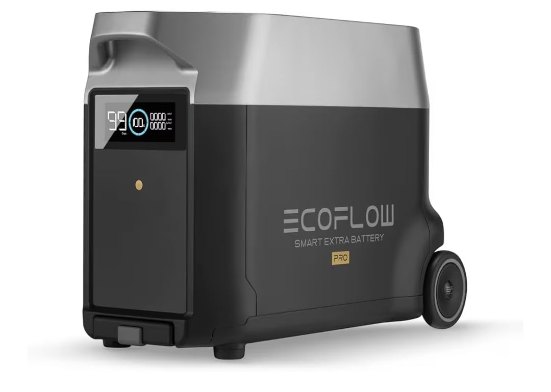 EF ECOFLOW DELTA Pro Extra Battery 3600Wh, 2.7H to Full Charge, Battery Backup for Home Use, Blackout, Camping, RV customer photo 1