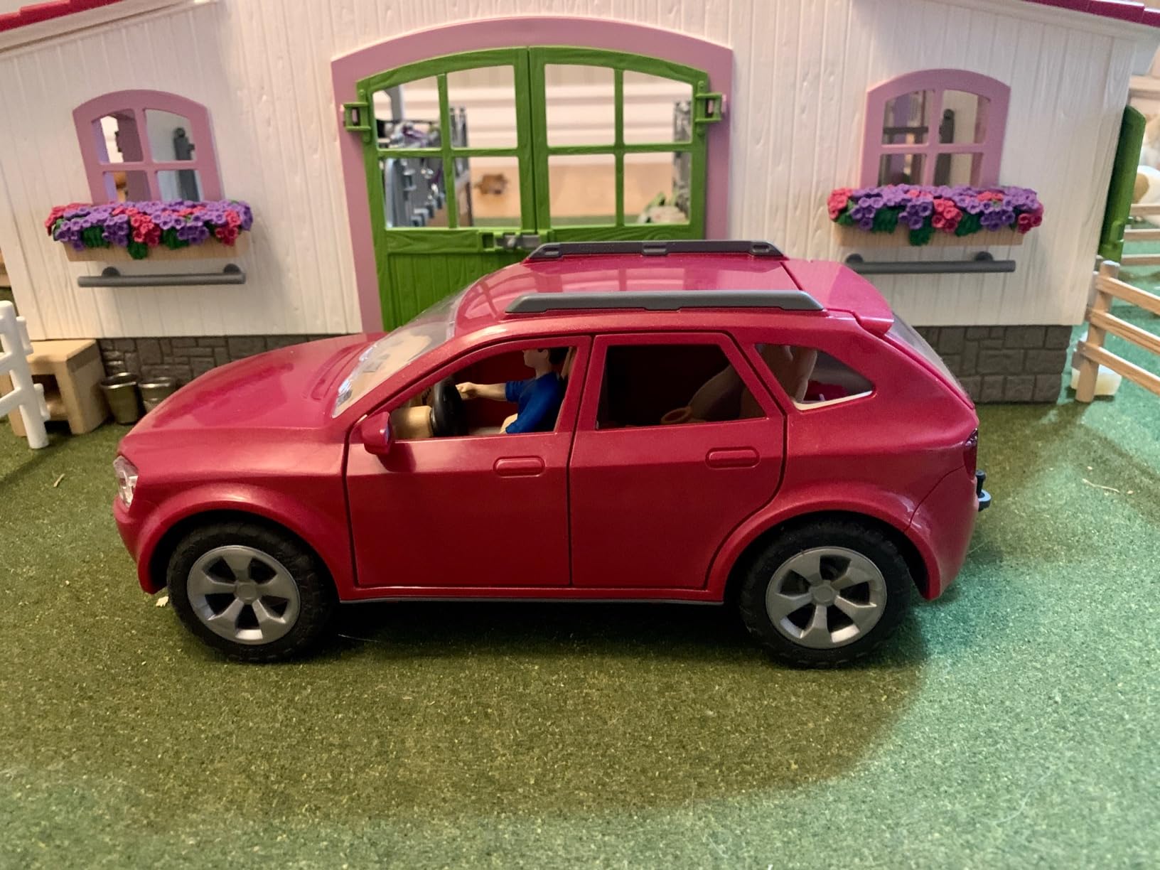 Schleich Horse Club - 110 PC Car and Trailer Tent Camping Playset with Fun Horse and Rider Figures for Girls and Boys - Realistic Toy Figurines and Accessories for Kids Ages 5+ | 42535 customer photo 2