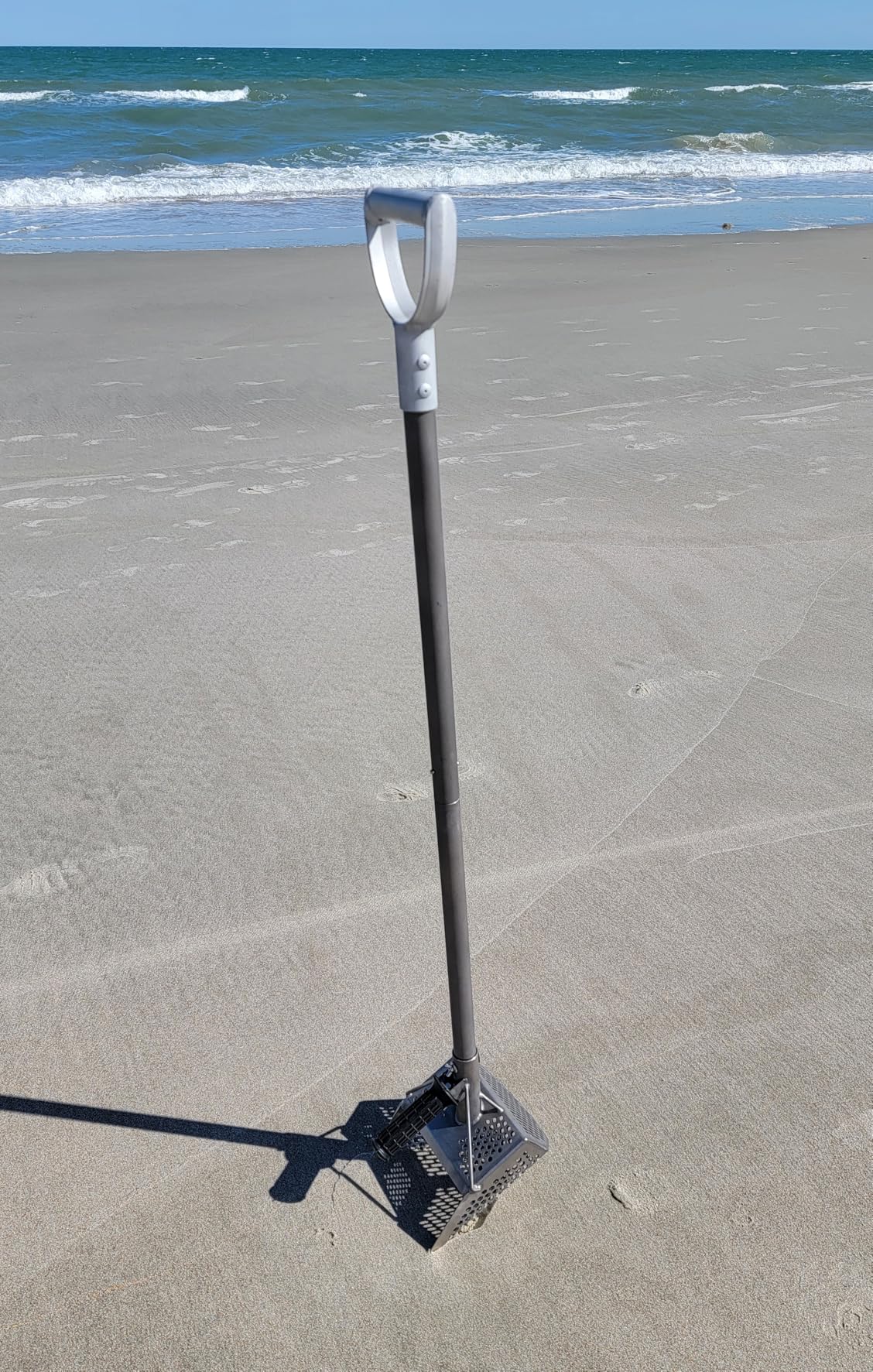 CooB Exclusive Titanium Sand Scoop Metal Detector Detecting Hunting Tool. Ultra Light and Very Strong (Titanium Hunter) customer photo 1