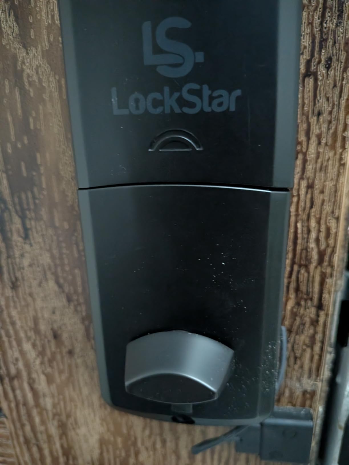 LOCKSTAR Smart Door Lock - Keyless Entry Deadbolt Door Lock - Multiple Entry Methods - APP, Fingerprint Touch ID, Keypad Code, Card FOB, Traditional Key customer photo 2