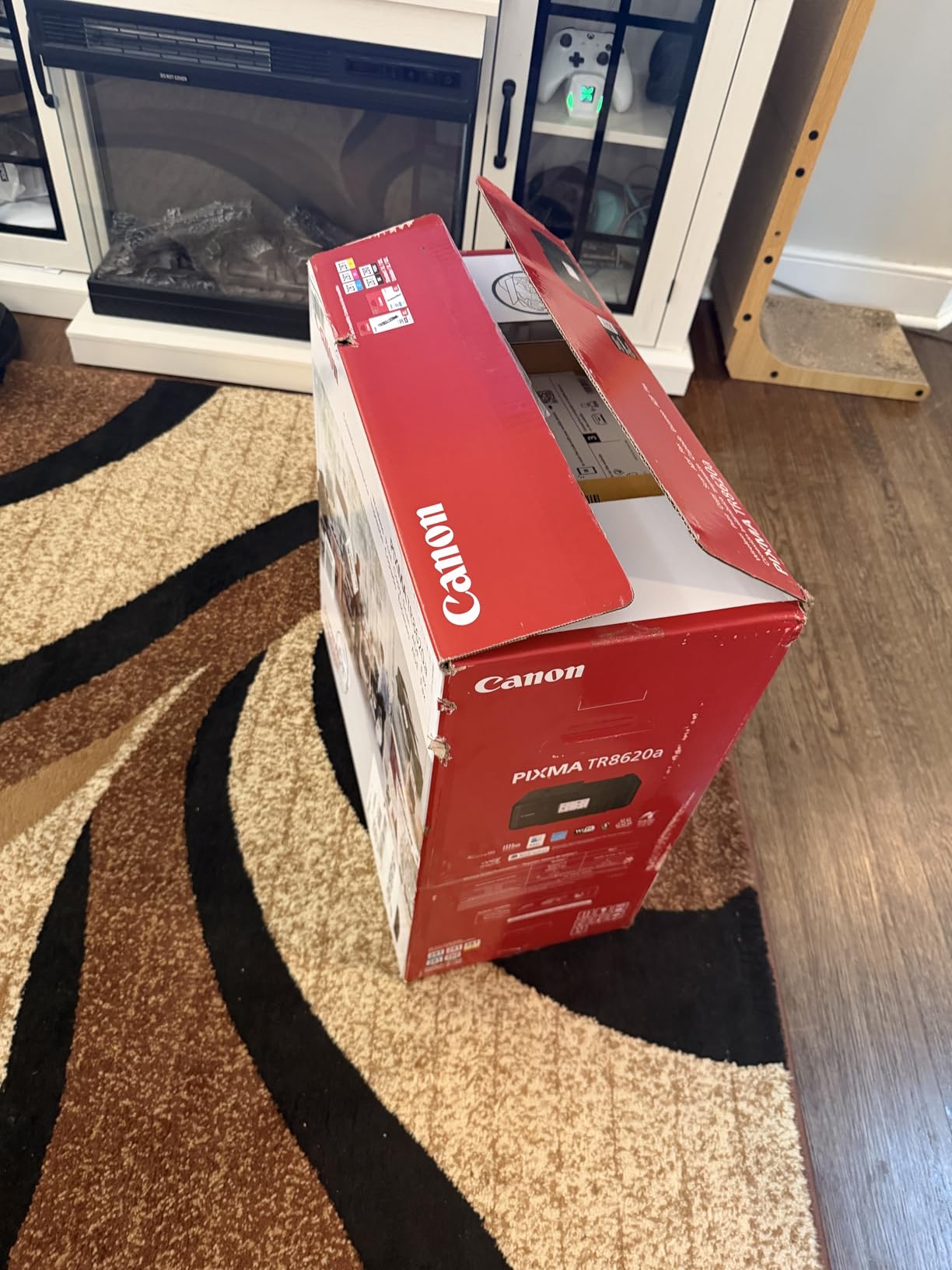 Canon PIXMA TR8620a All-in-One Printer Home Office | Copier | Scanner | Fax | Auto Document Feeder | Photo, Document | Airprint, Android, Black customer photo 1